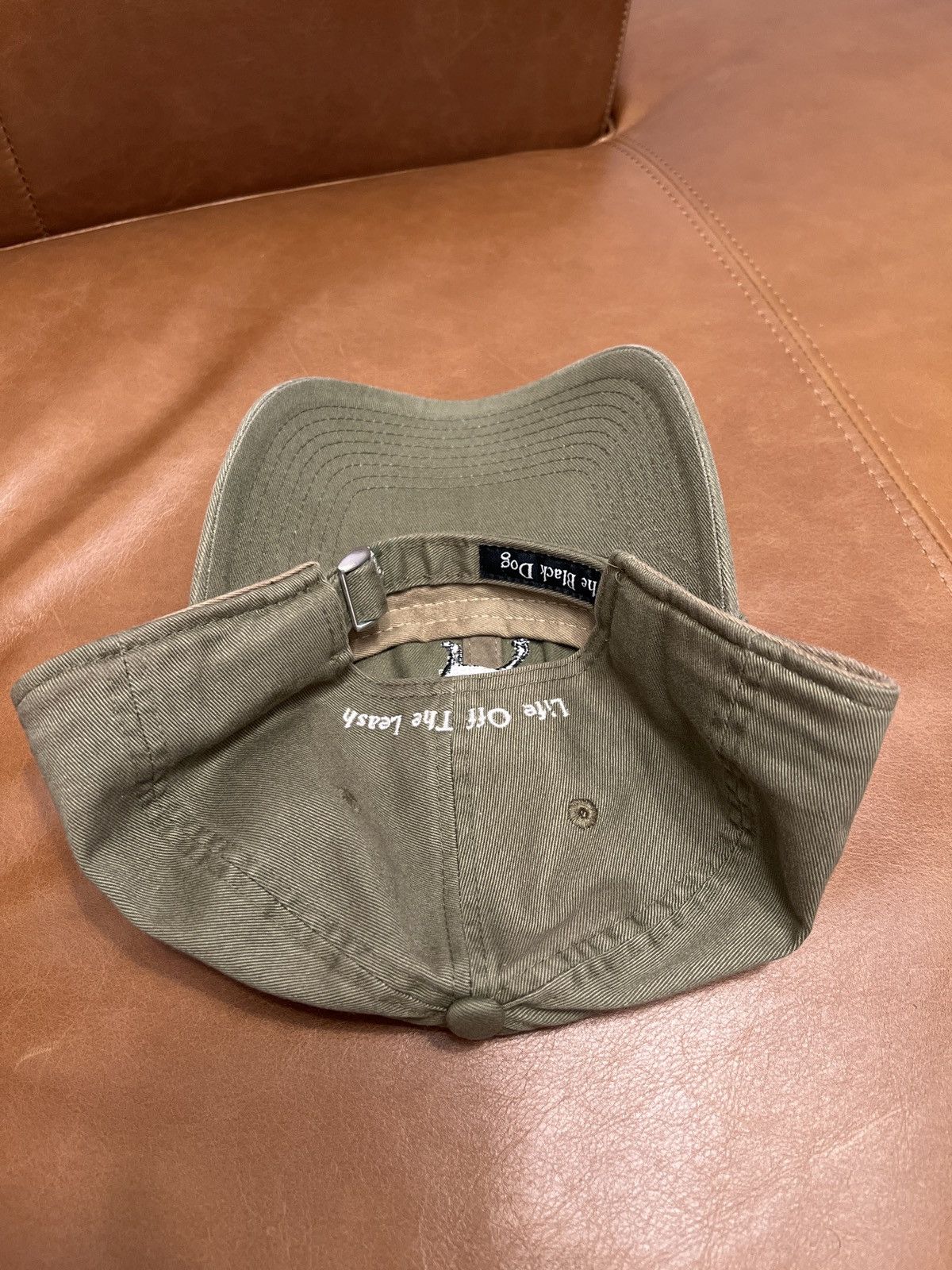 Other The Black Dog Green Mid Fit Dad Hat Size ONE SIZE - 7 Thumbnail