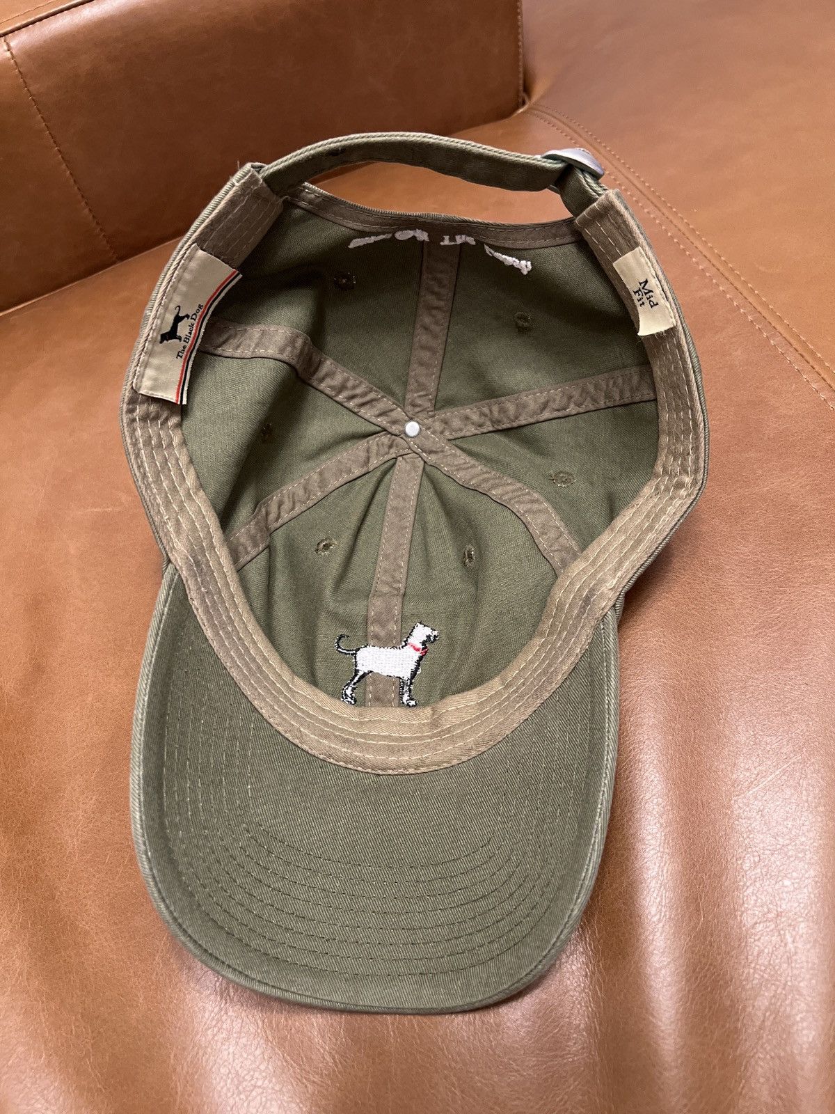 Other The Black Dog Green Mid Fit Dad Hat Size ONE SIZE - 6 Thumbnail