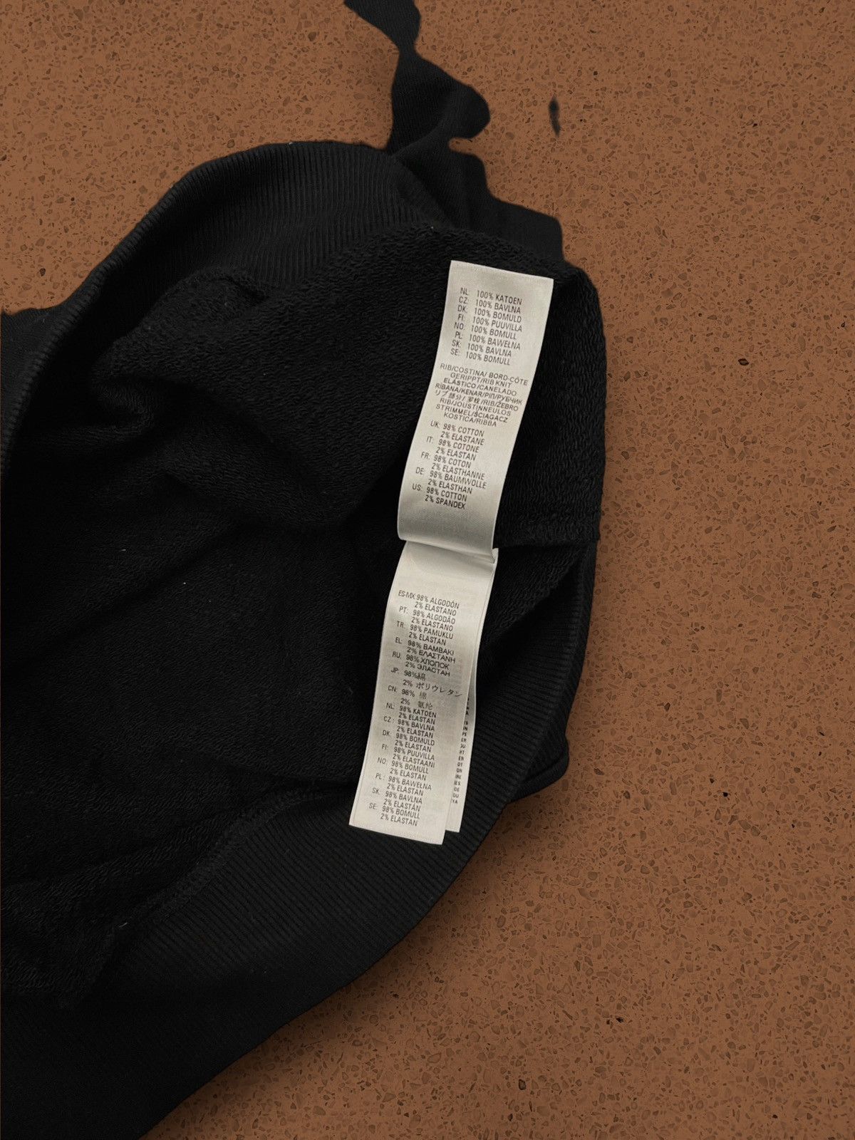 Diesel !DS! Diesel Logo Destroyed Rusted Black Oversized Hoodie Size US L / EU 52-54 / 3 - 11 Thumbnail