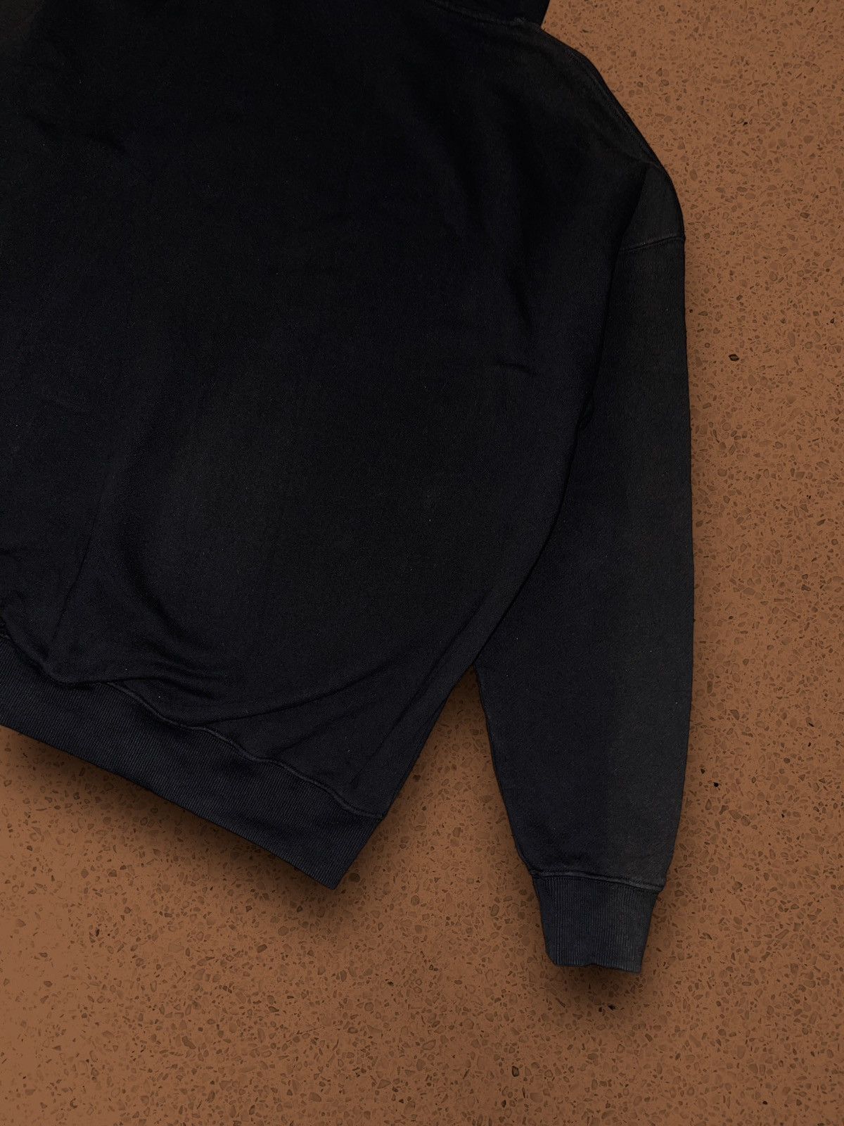 Diesel !DS! Diesel Logo Destroyed Rusted Black Oversized Hoodie Size US L / EU 52-54 / 3 - 7 Thumbnail