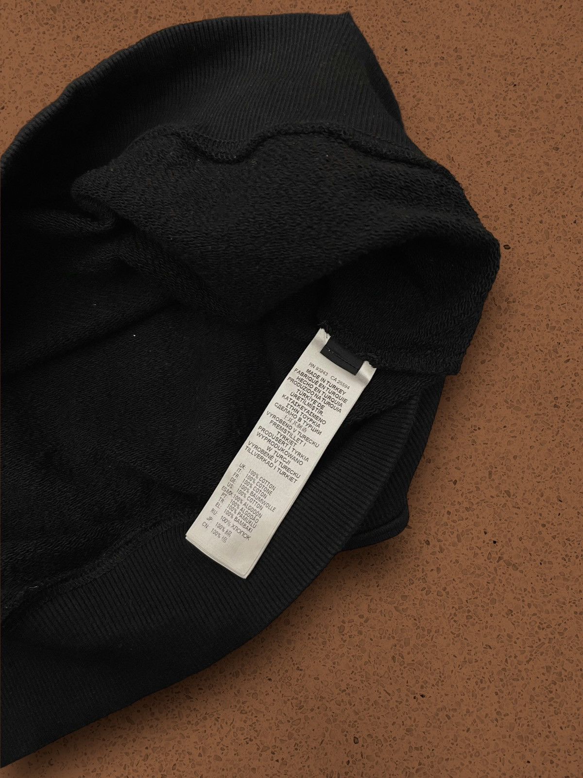 Diesel !DS! Diesel Logo Destroyed Rusted Black Oversized Hoodie Size US L / EU 52-54 / 3 - 10 Thumbnail