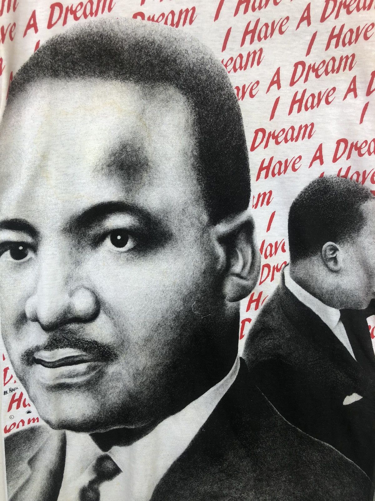 Rap Tees ICONIC 80s Martin Luther King Overprint Tees Shirt Size US M / EU 48-50 / 2 - 5 Thumbnail