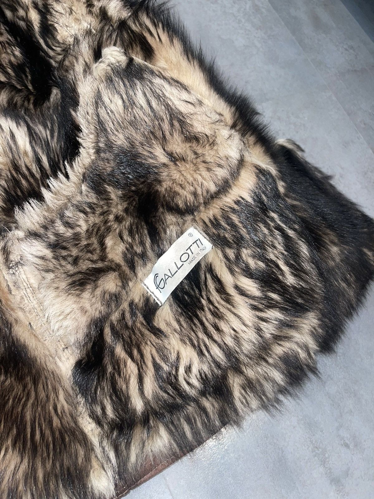 Gallotti Archive Galotti Fur Shearling Brown Leather Jacket Size US L / EU 52-54 / 3 - 14 Thumbnail