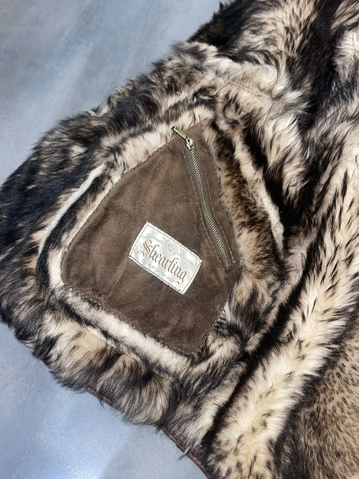 Gallotti Archive Galotti Fur Shearling Brown Leather Jacket Size US L / EU 52-54 / 3 - 15 Thumbnail
