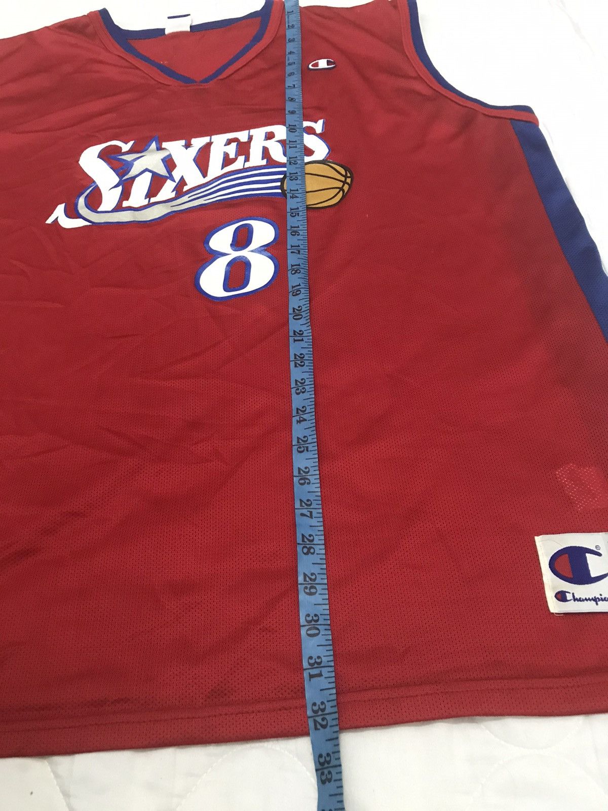 Champion × NBA × Vintage NBA Jersey Aaron McKIE Sixers #8 Top Player Size US XXL / EU 58 / 5 - 13 Thumbnail