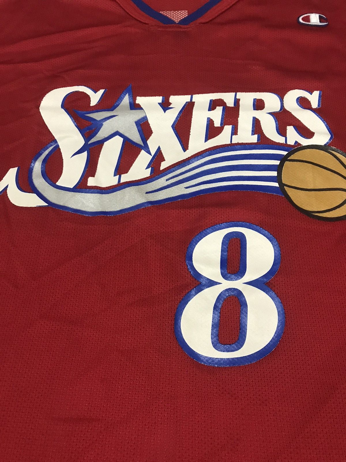 Champion × NBA × Vintage NBA Jersey Aaron McKIE Sixers #8 Top Player Size US XXL / EU 58 / 5 - 8 Thumbnail