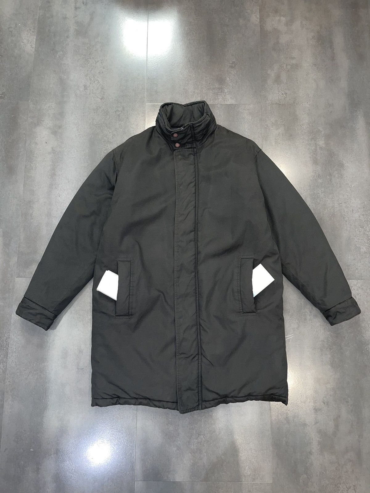 Versace Versace Technical Dark Grey Puffer Jacket Size US M / EU 48-50 / 2 - 2 Thumbnail
