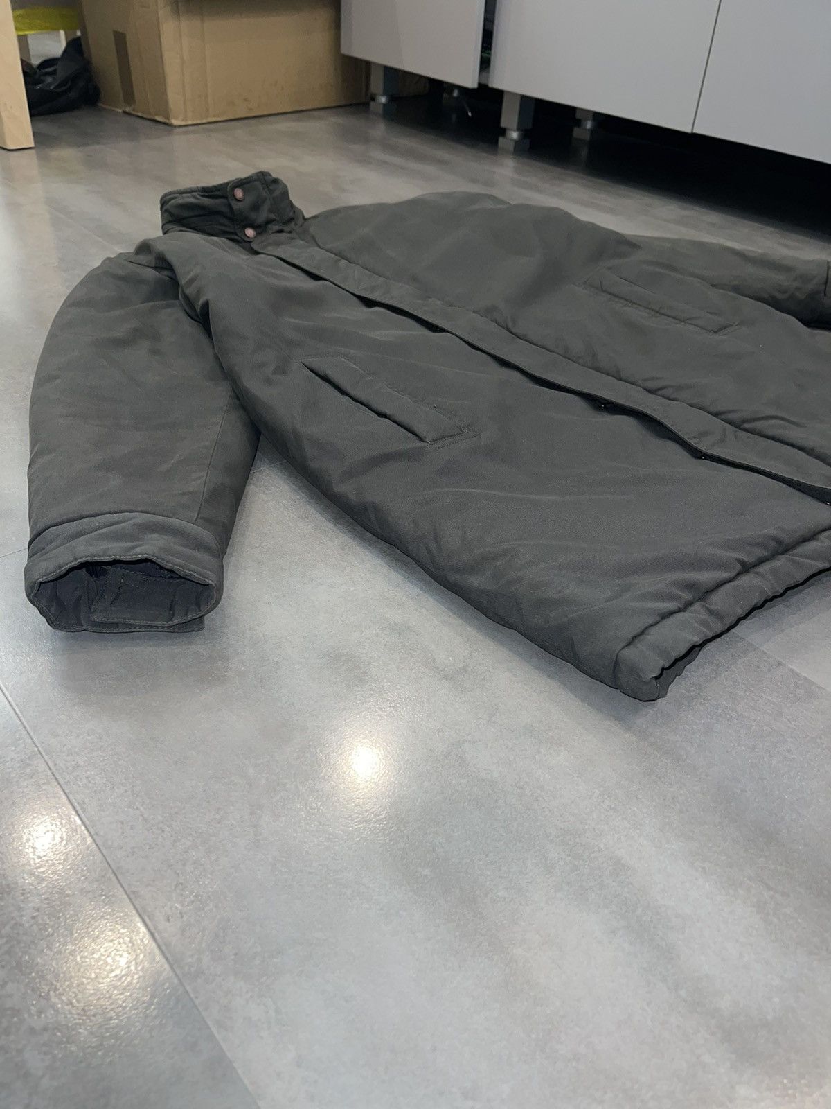 Versace Versace Technical Dark Grey Puffer Jacket Size US M / EU 48-50 / 2 - 5 Thumbnail