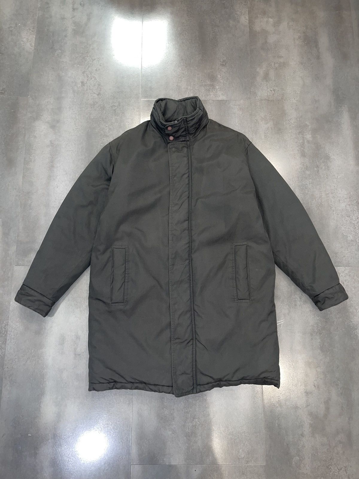 Versace Versace Technical Dark Grey Puffer Jacket Size US M / EU 48-50 / 2 - 3 Thumbnail