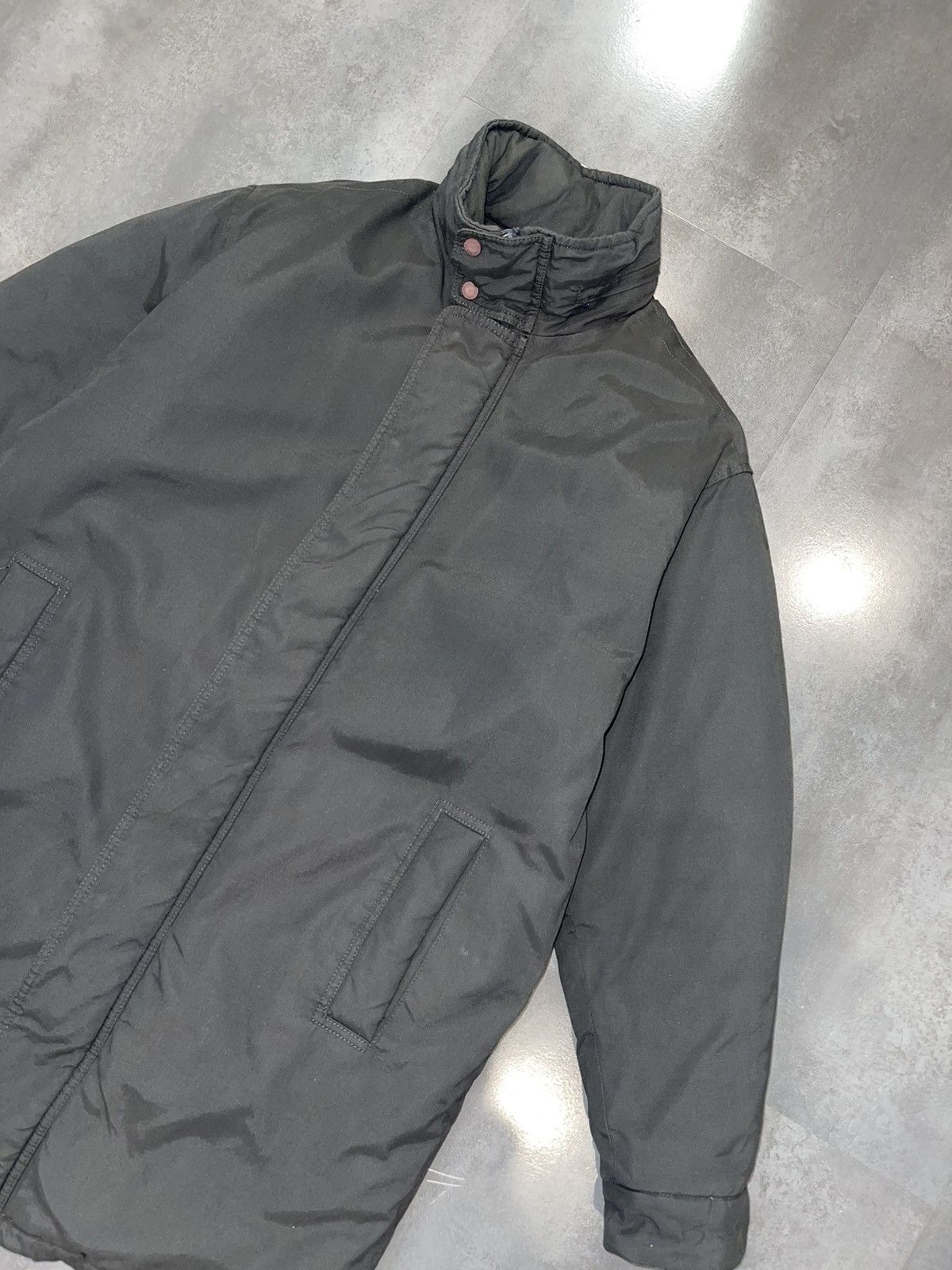 Versace Versace Technical Dark Grey Puffer Jacket Size US M / EU 48-50 / 2 - 6 Thumbnail