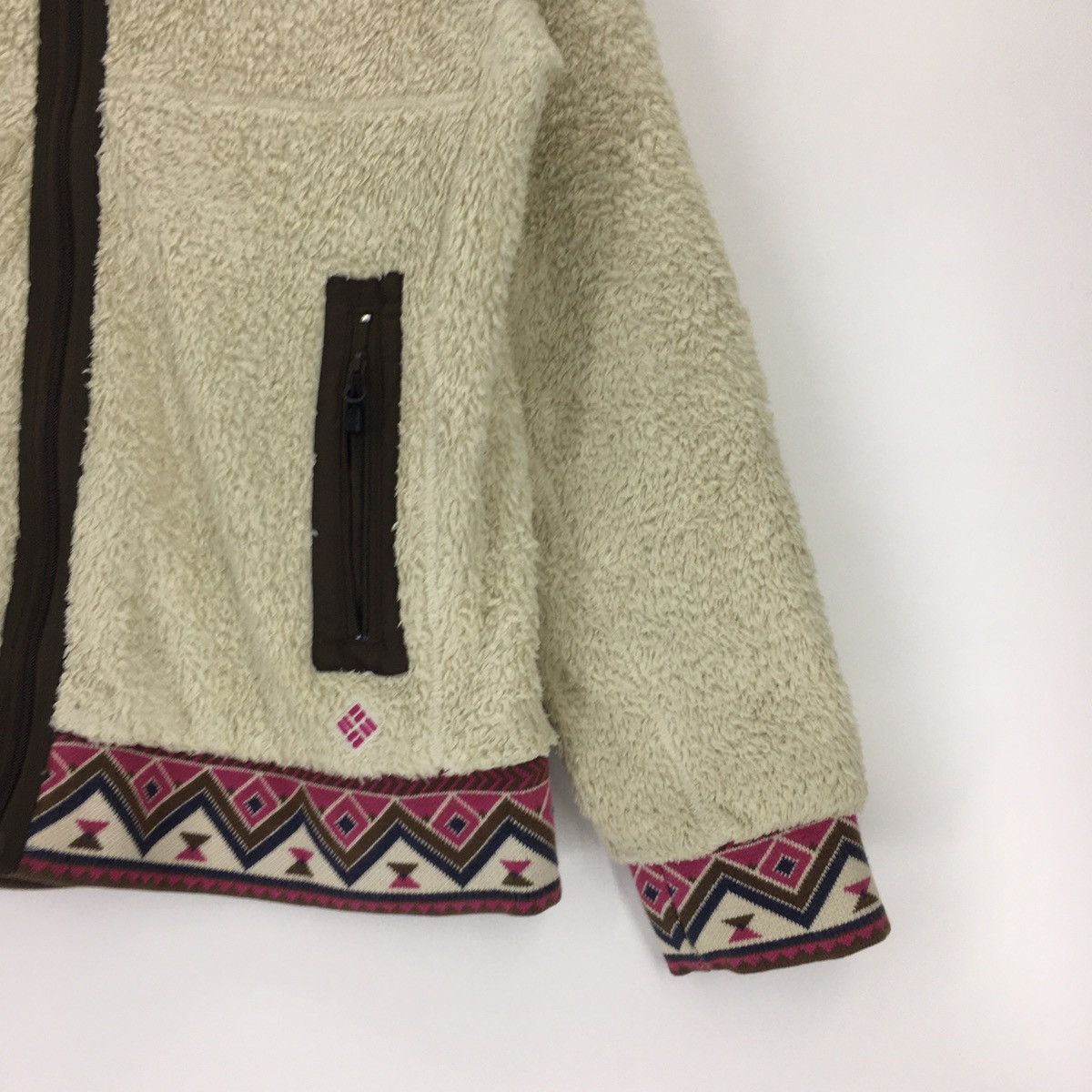 Columbia × Vintage Vintage Columbia Native Fleece Hoodie Size US S / EU 44-46 / 1 - 3 Thumbnail