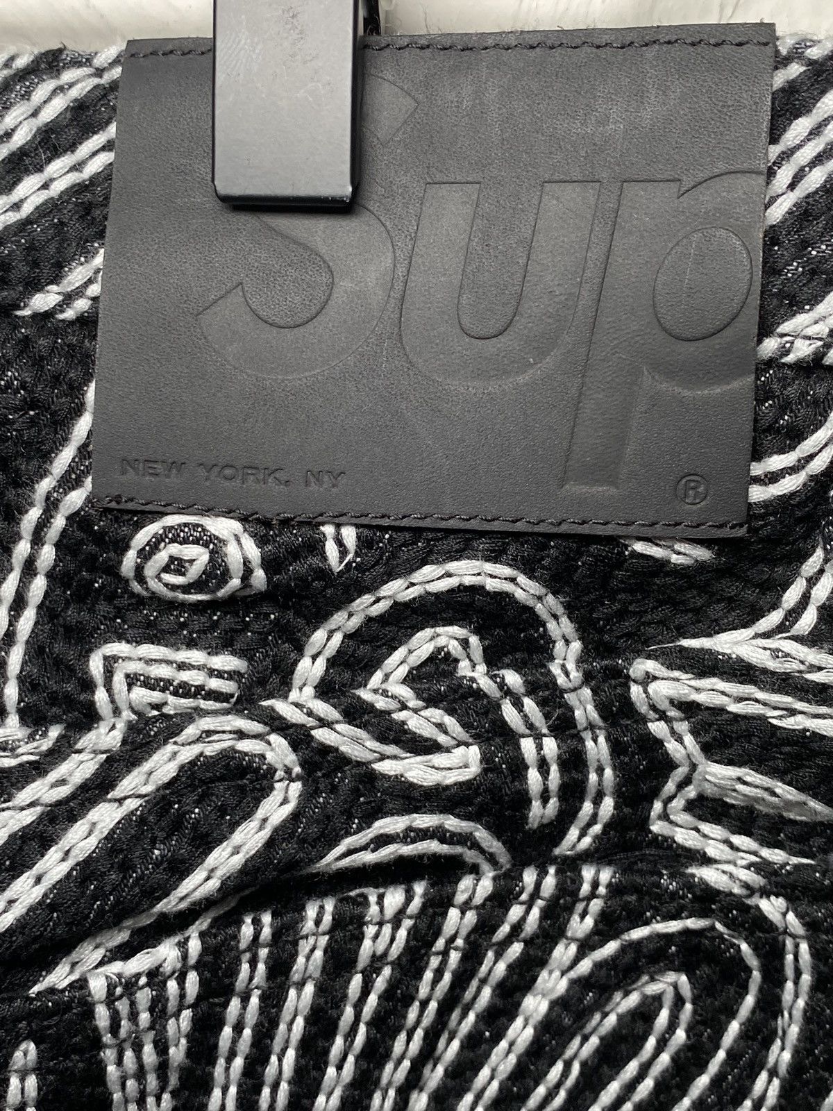 Supreme Supreme Black Chainstich Jeans Size US 30 / EU 46 - 11 Thumbnail