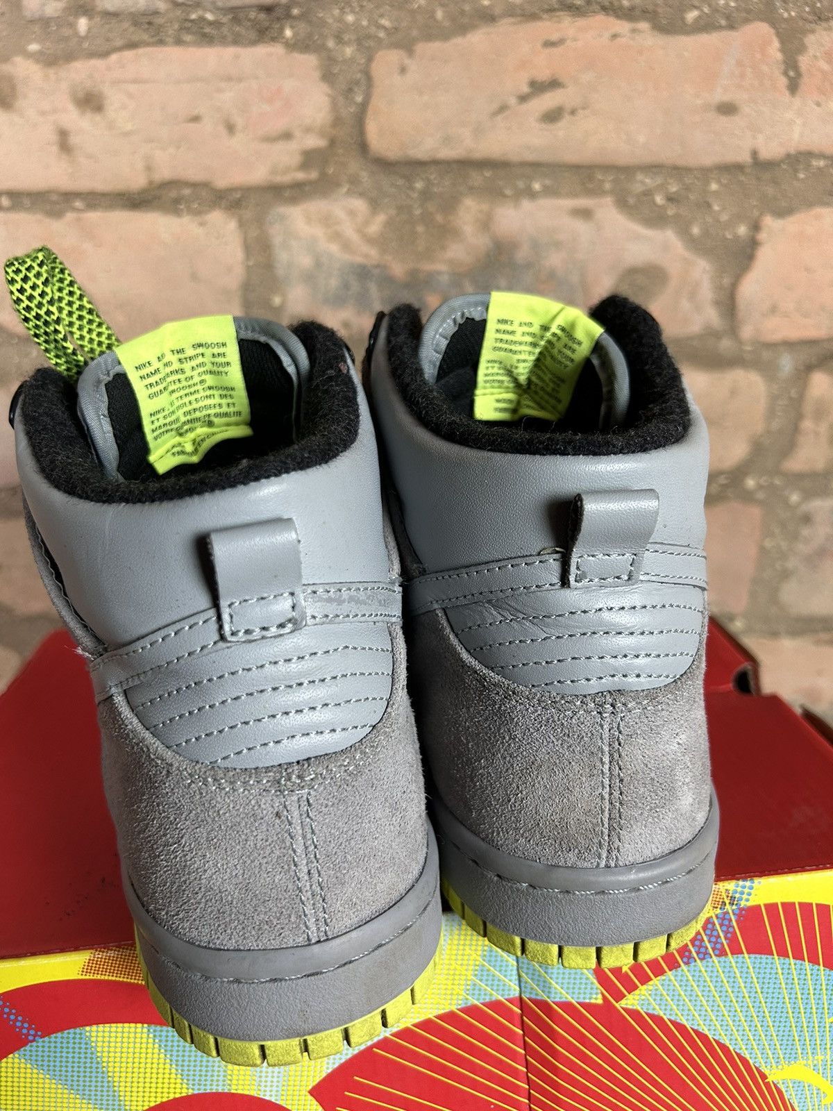 Nike 00s Vintage Nike SB Dunk High Wrinkled Patent (W) Size US 8 / IT 38 - 11 Thumbnail
