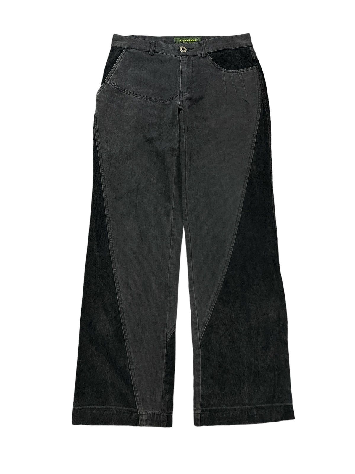 Japanese Brand × Vintage DOUBLE TONE SQUARE KAPITAL STYLE Size US 32 / EU 48 - 1 Thumbnail
