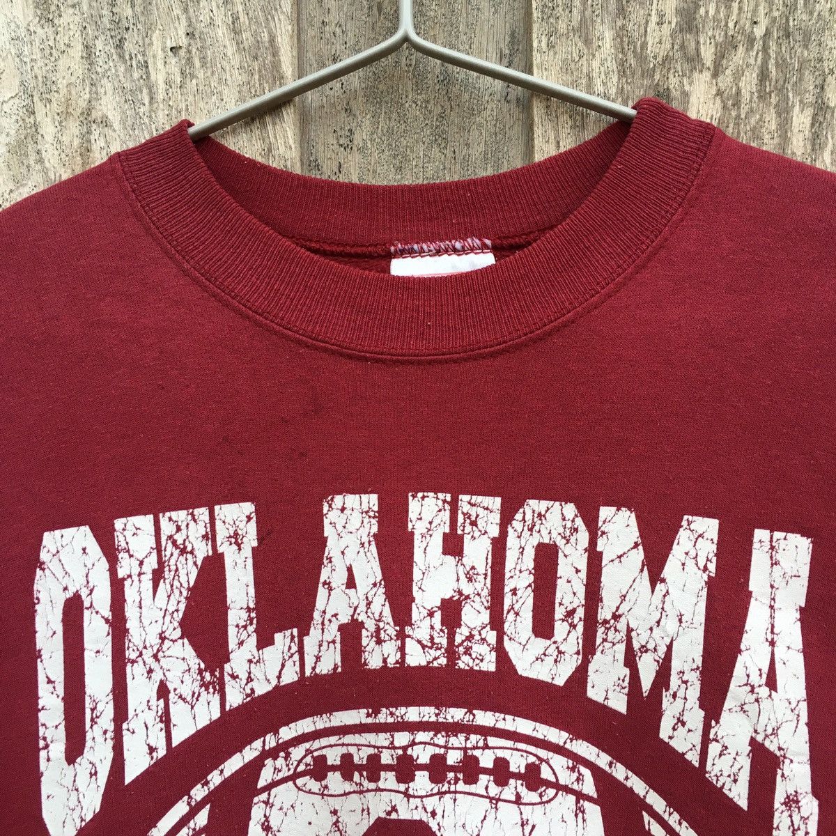 Vintage Vintage Oklahoma Football Crewneck Sweatshirt Big Logo Size US M / EU 48-50 / 2 - 2 Thumbnail
