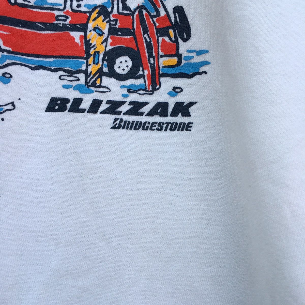 Japanese Brand VTG Blizzak Bridgestone Winter Sports Animated Sweatshirt Size US M / EU 48-50 / 2 - 6 Thumbnail