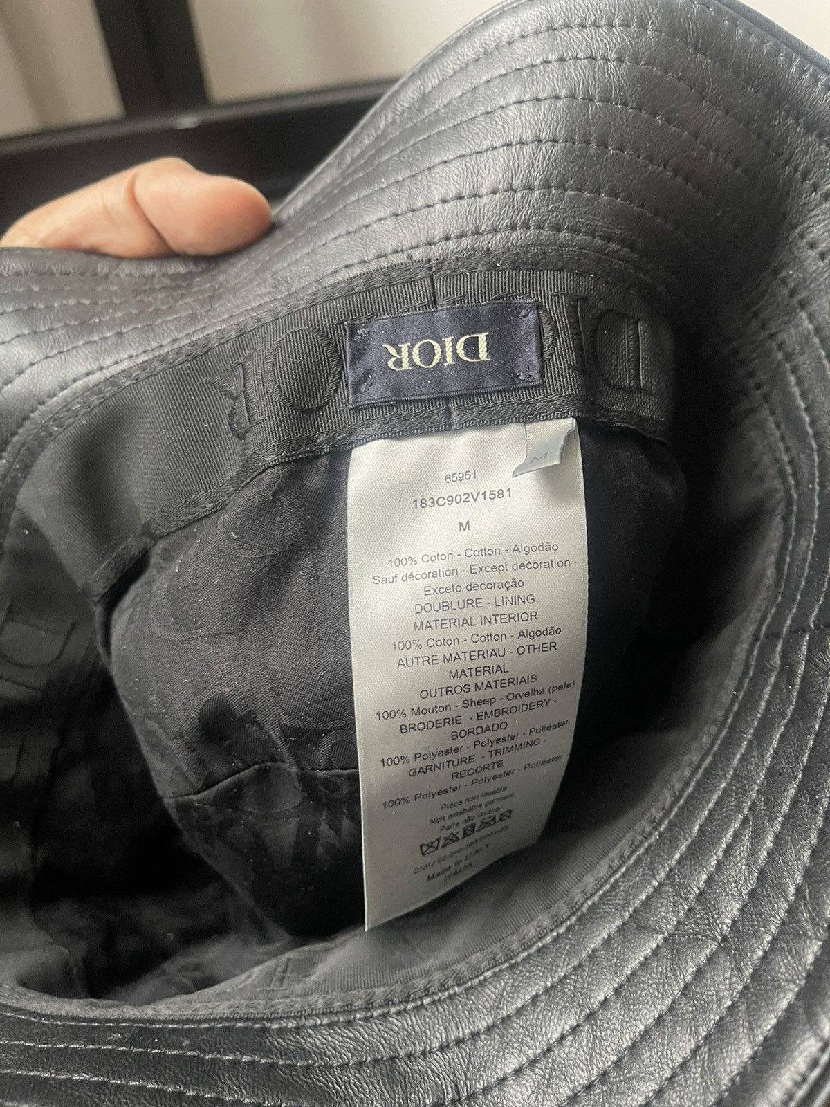 Dior 1/1 Dior Oblique Bucket Hat Made to Order Size ONE SIZE - 4 Thumbnail
