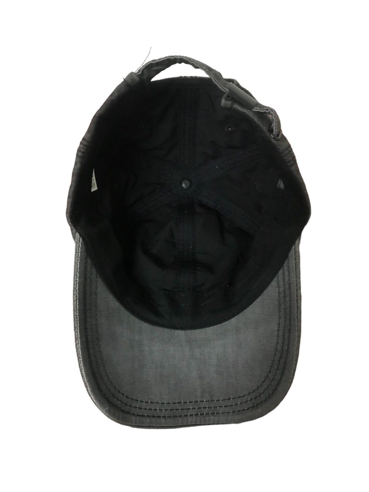 20471120 Japan Hats Distressed Design Faded Black Six Panel Size ONE SIZE - 6 Thumbnail