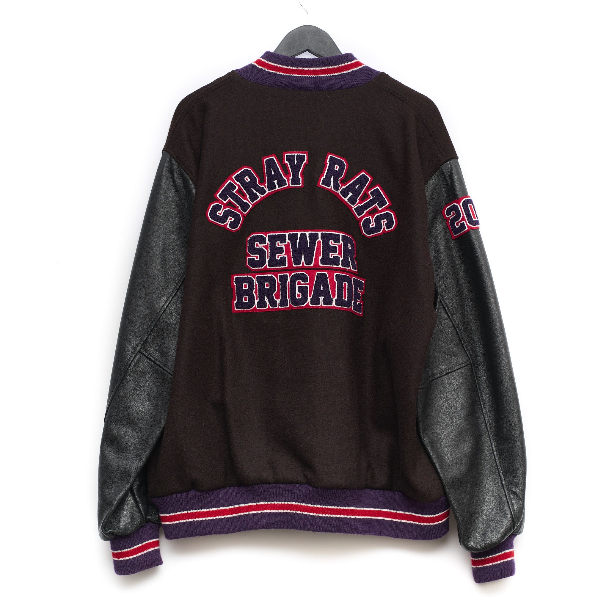 Stray Rats Stray Rats 10 Year Anniversary Varsity Jacket Size XL Size US XL / EU 56 / 4 - 2 Thumbnail