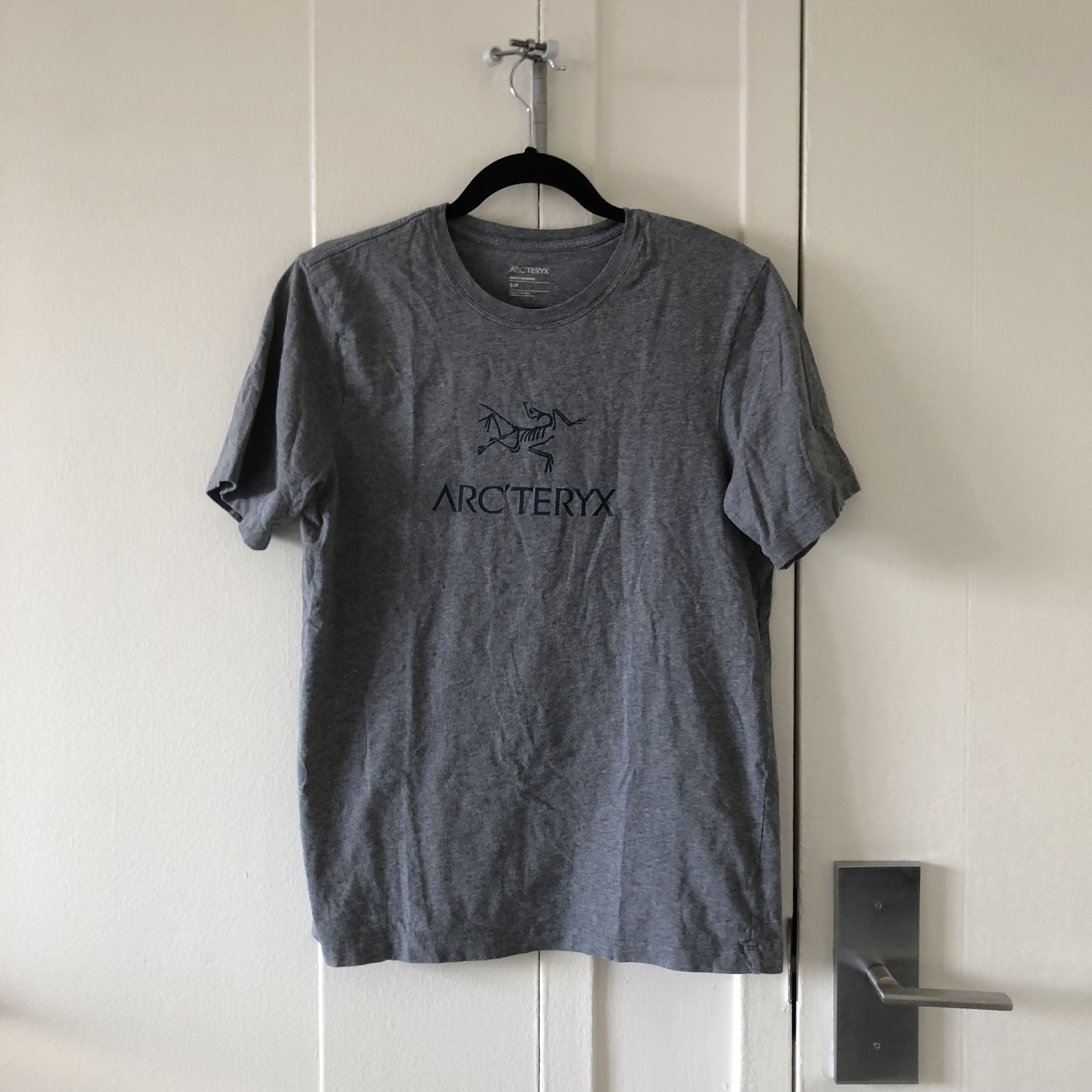 image of Arcteryx Arc'teryx Logo Tee in Grey, Men's (Size Small)