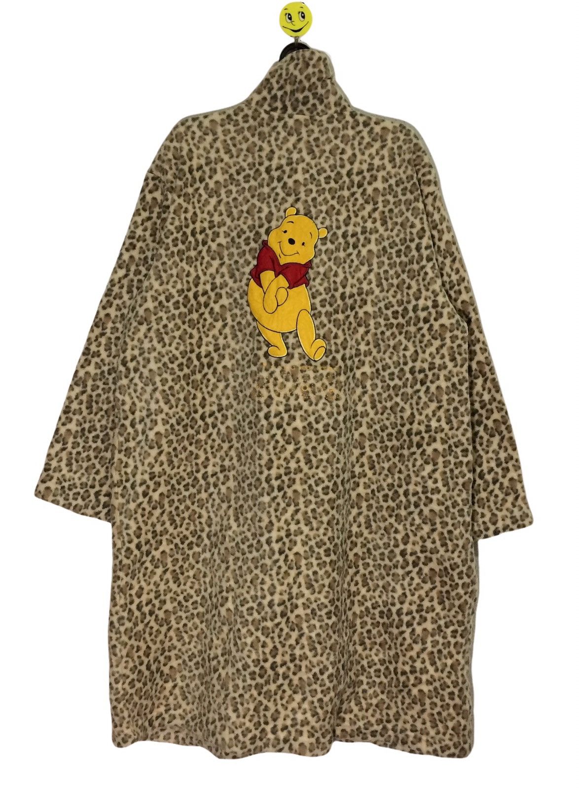 Cartoon Network Winnie the POOH Fleece Long Jacket Walt Disney Embroidered Size US M / EU 48-50 / 2 - 1 Thumbnail