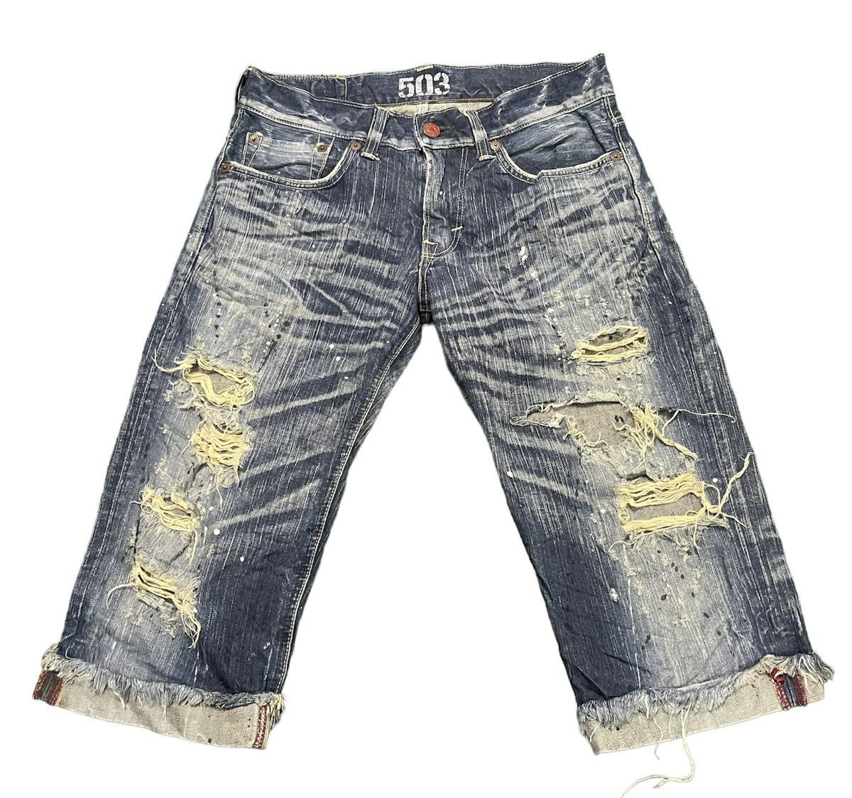 Edwin VINTAGE EDWIN SHORT JEANS JAPAN Size US 34 / EU 50 - 1 Thumbnail