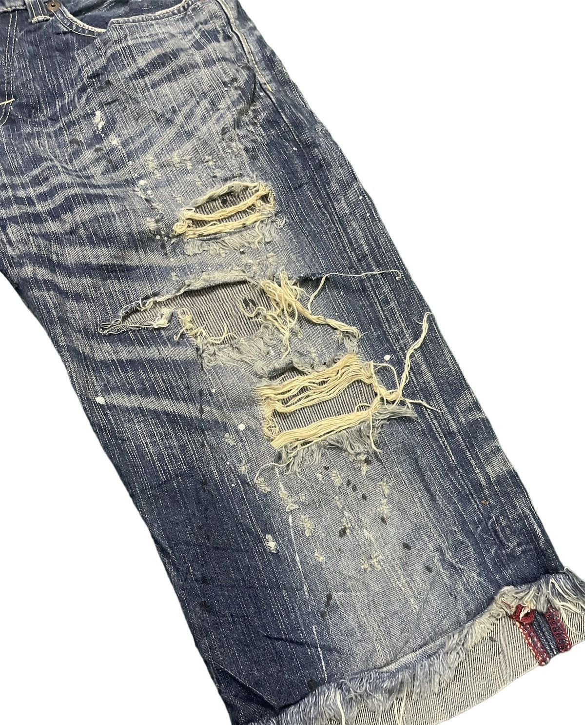 Edwin VINTAGE EDWIN SHORT JEANS JAPAN Size US 34 / EU 50 - 6 Thumbnail