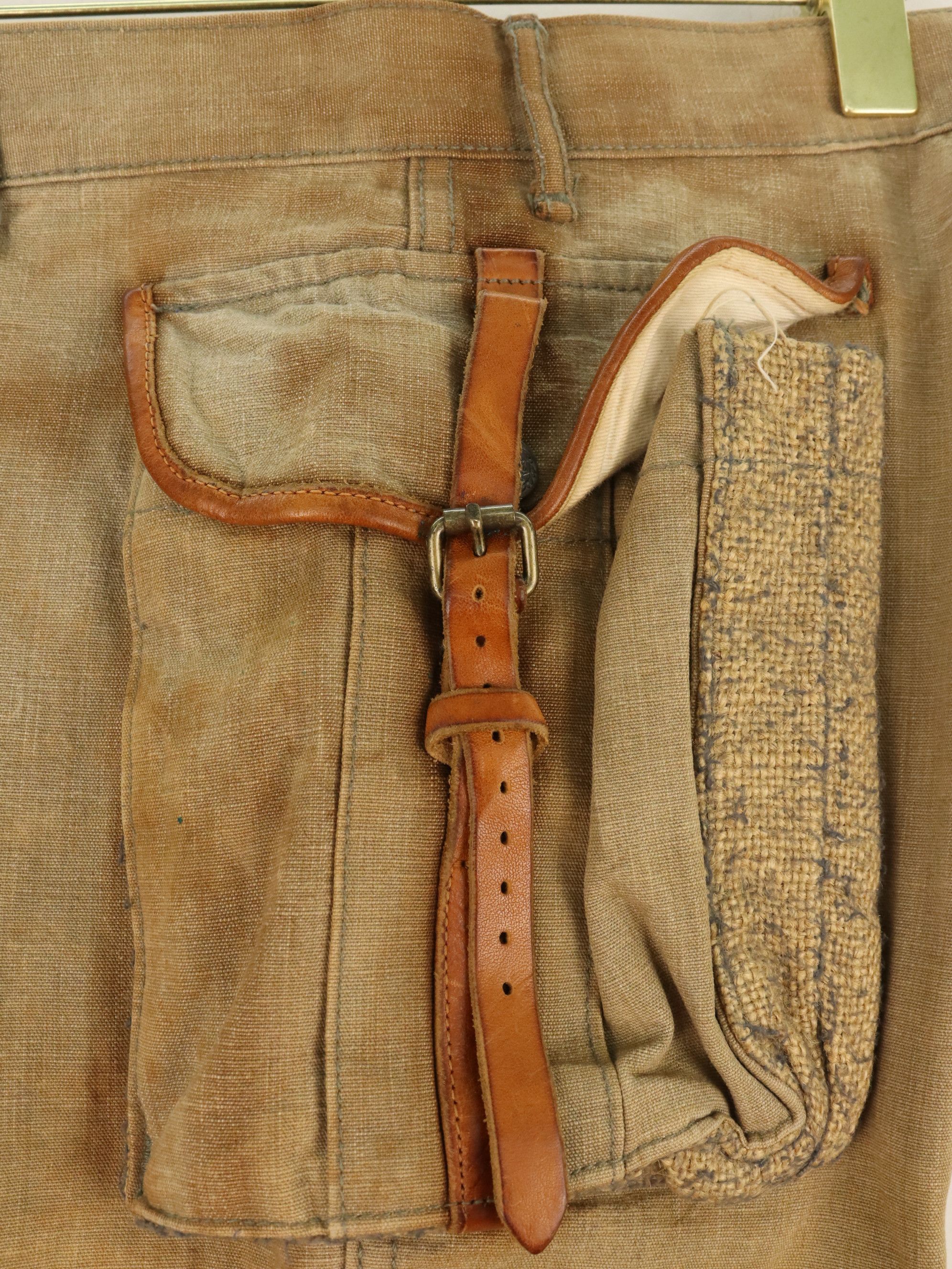 Kapital KAPITAL Leather Trim Pouch Rare Pant Size US 30 / EU 46 - 12 Thumbnail