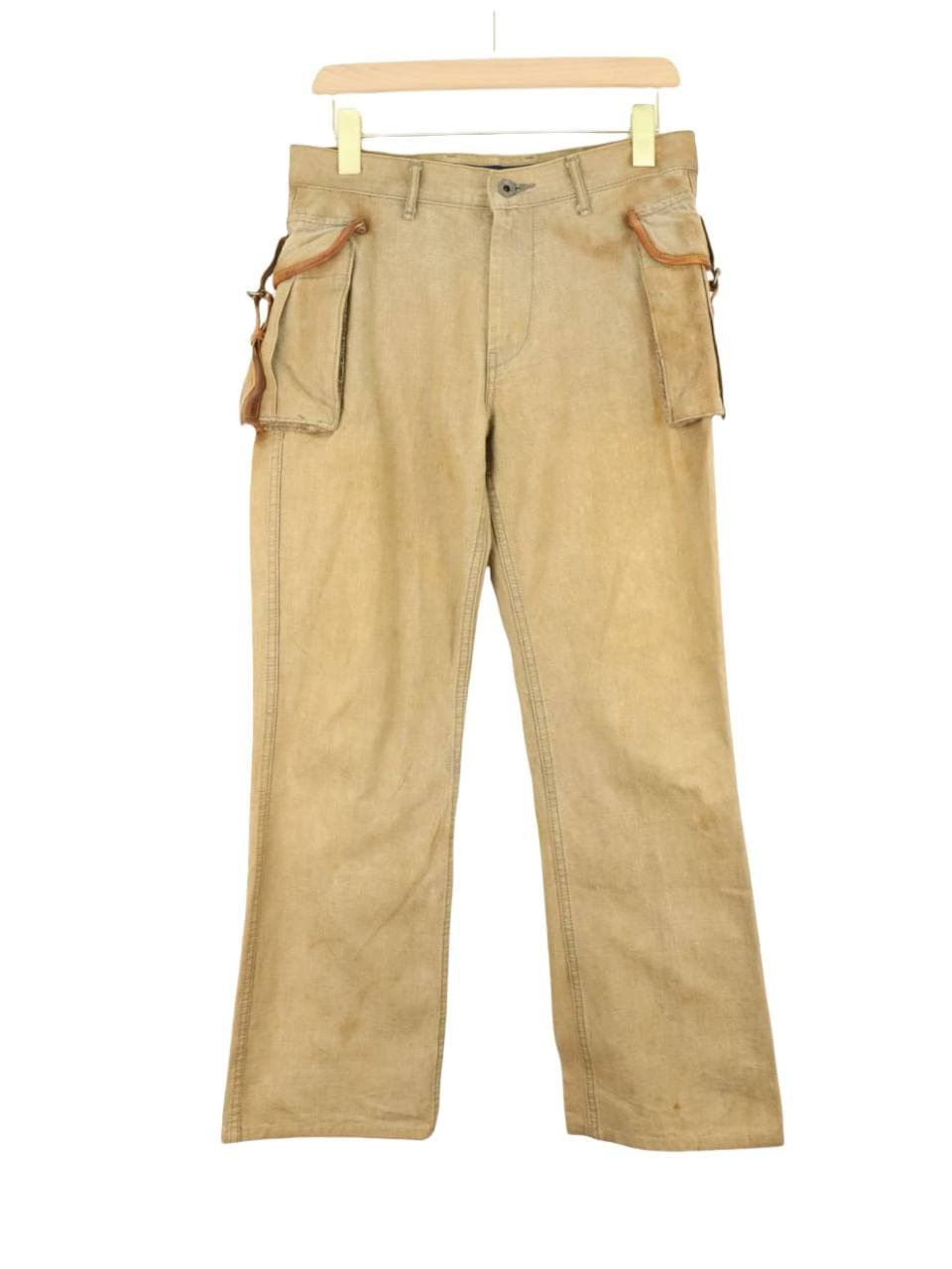 Kapital KAPITAL Leather Trim Pouch Rare Pant Size US 30 / EU 46 - 3 Thumbnail