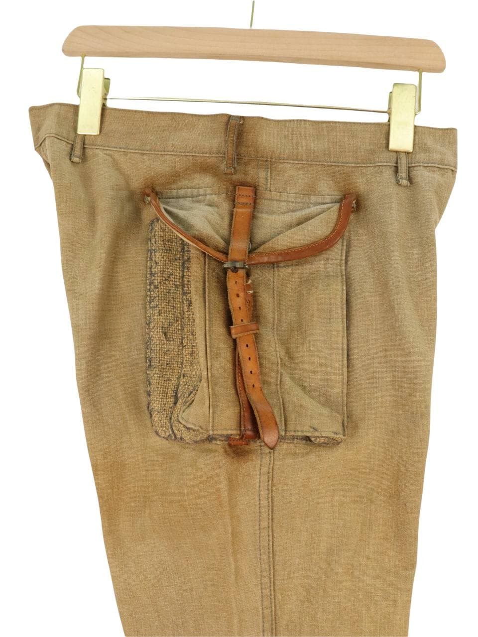 Kapital KAPITAL Leather Trim Pouch Rare Pant Size US 30 / EU 46 - 5 Thumbnail