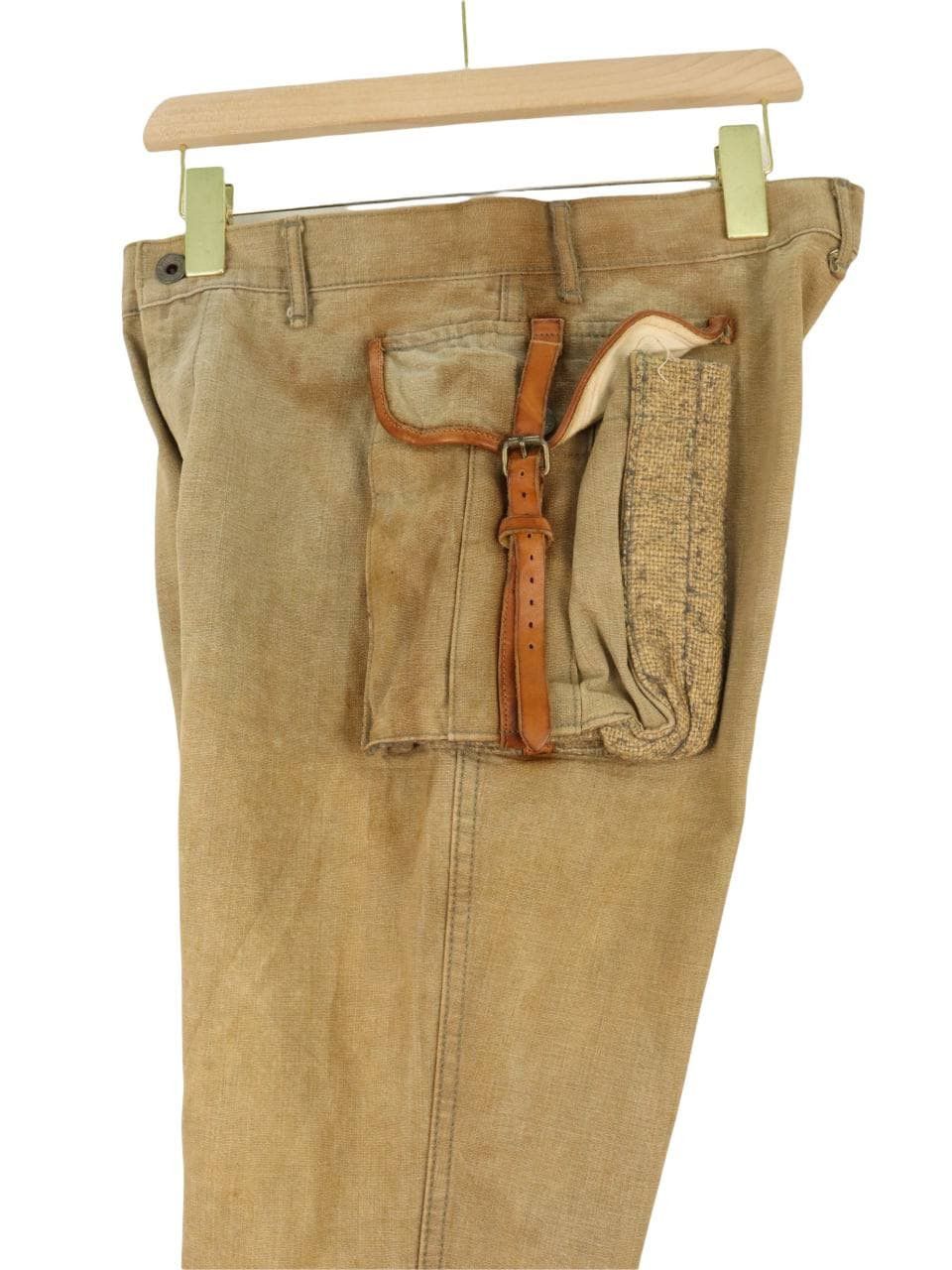 Kapital KAPITAL Leather Trim Pouch Rare Pant Size US 30 / EU 46 - 6 Thumbnail