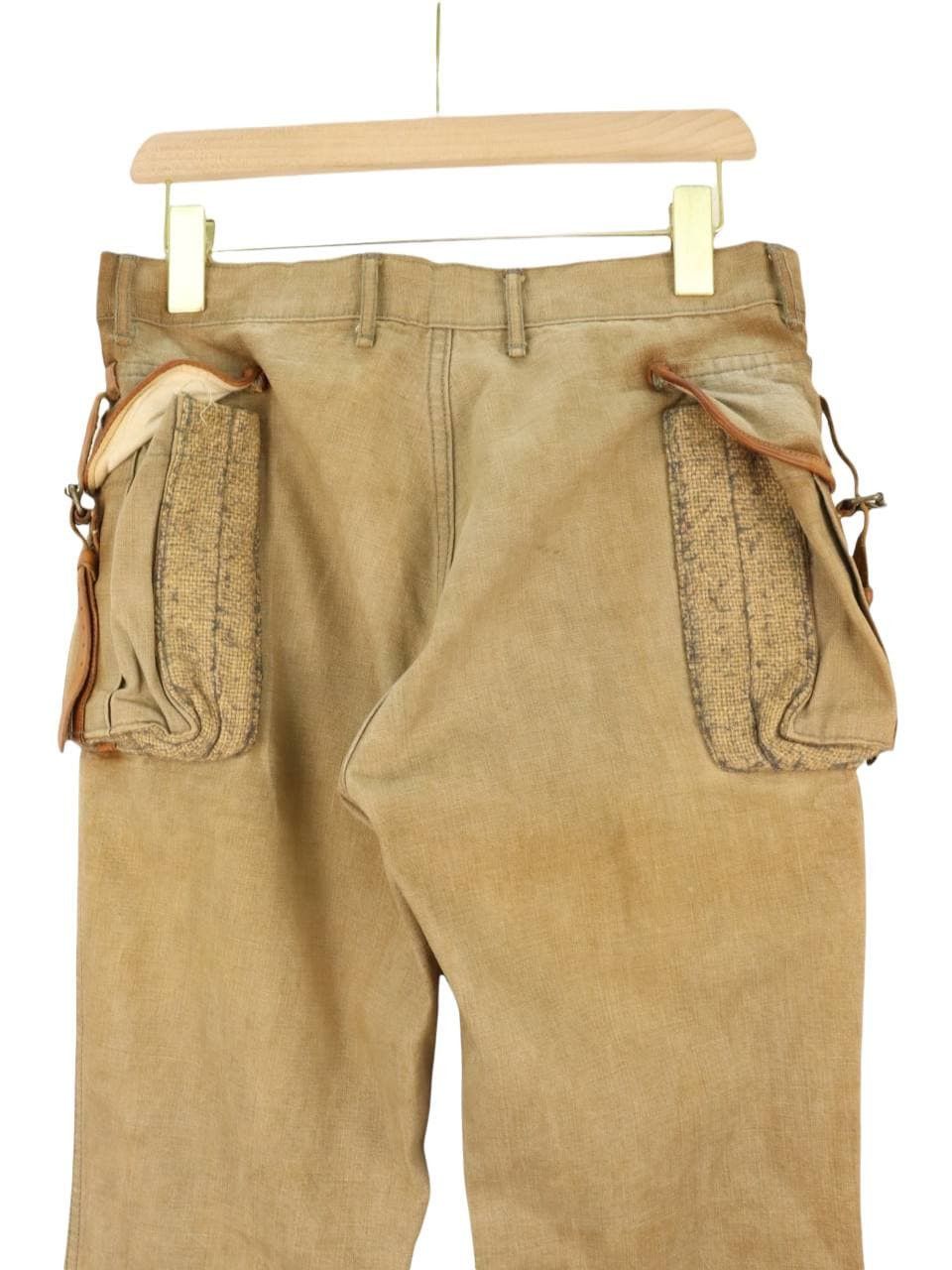Kapital KAPITAL Leather Trim Pouch Rare Pant Size US 30 / EU 46 - 1 Thumbnail