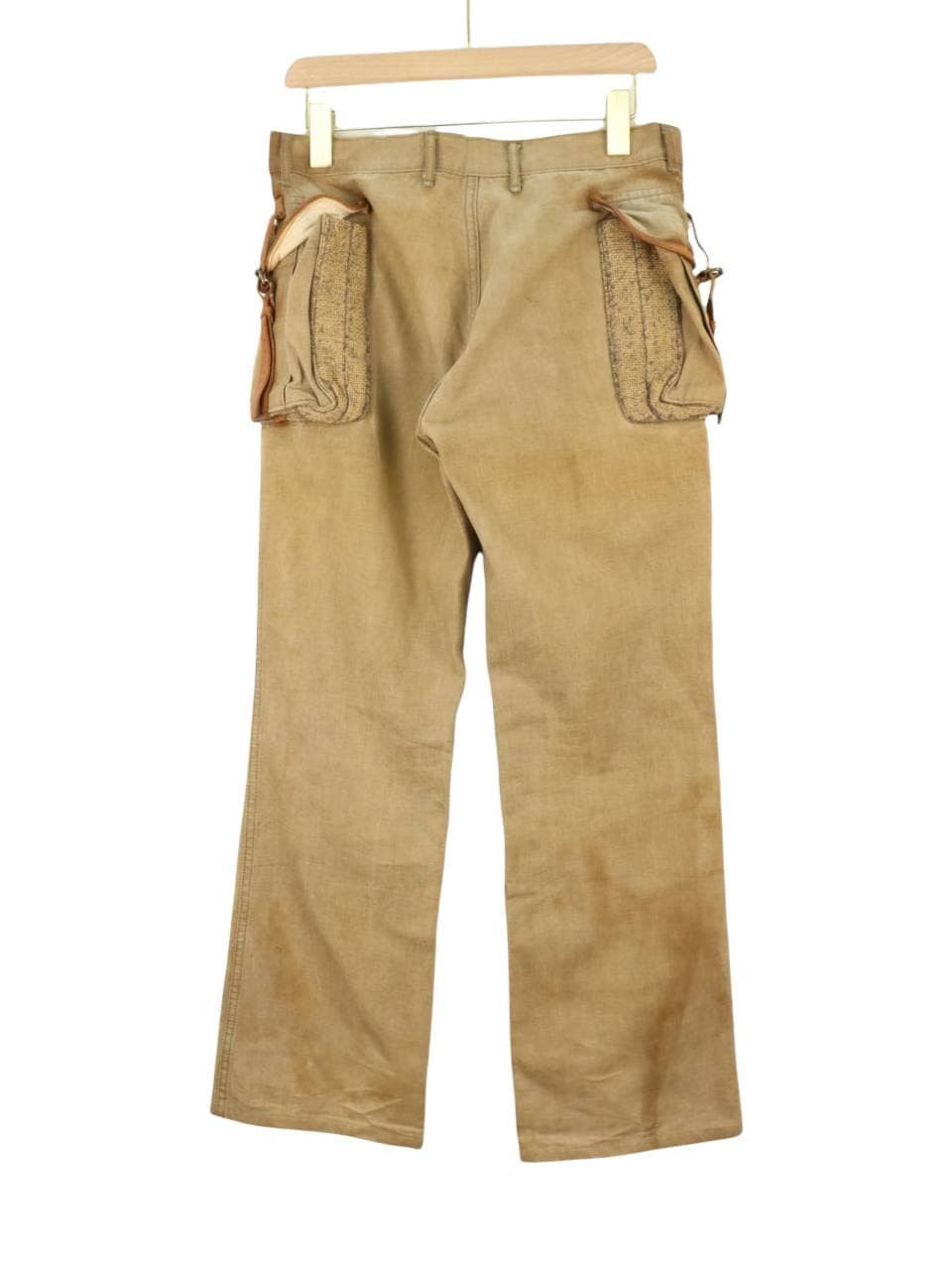 Kapital KAPITAL Leather Trim Pouch Rare Pant Size US 30 / EU 46 - 2 Thumbnail