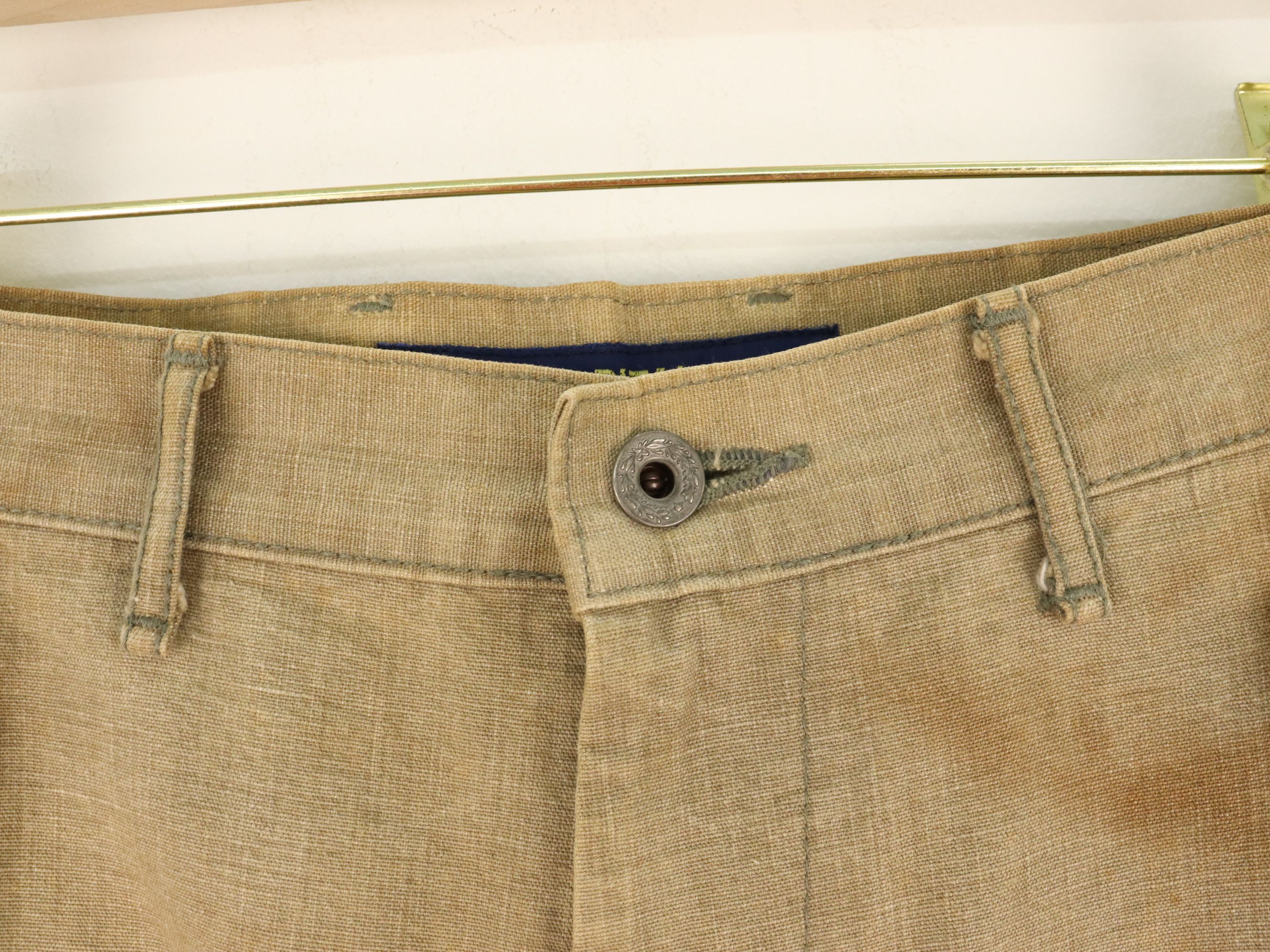Kapital KAPITAL Leather Trim Pouch Rare Pant Size US 30 / EU 46 - 9 Thumbnail