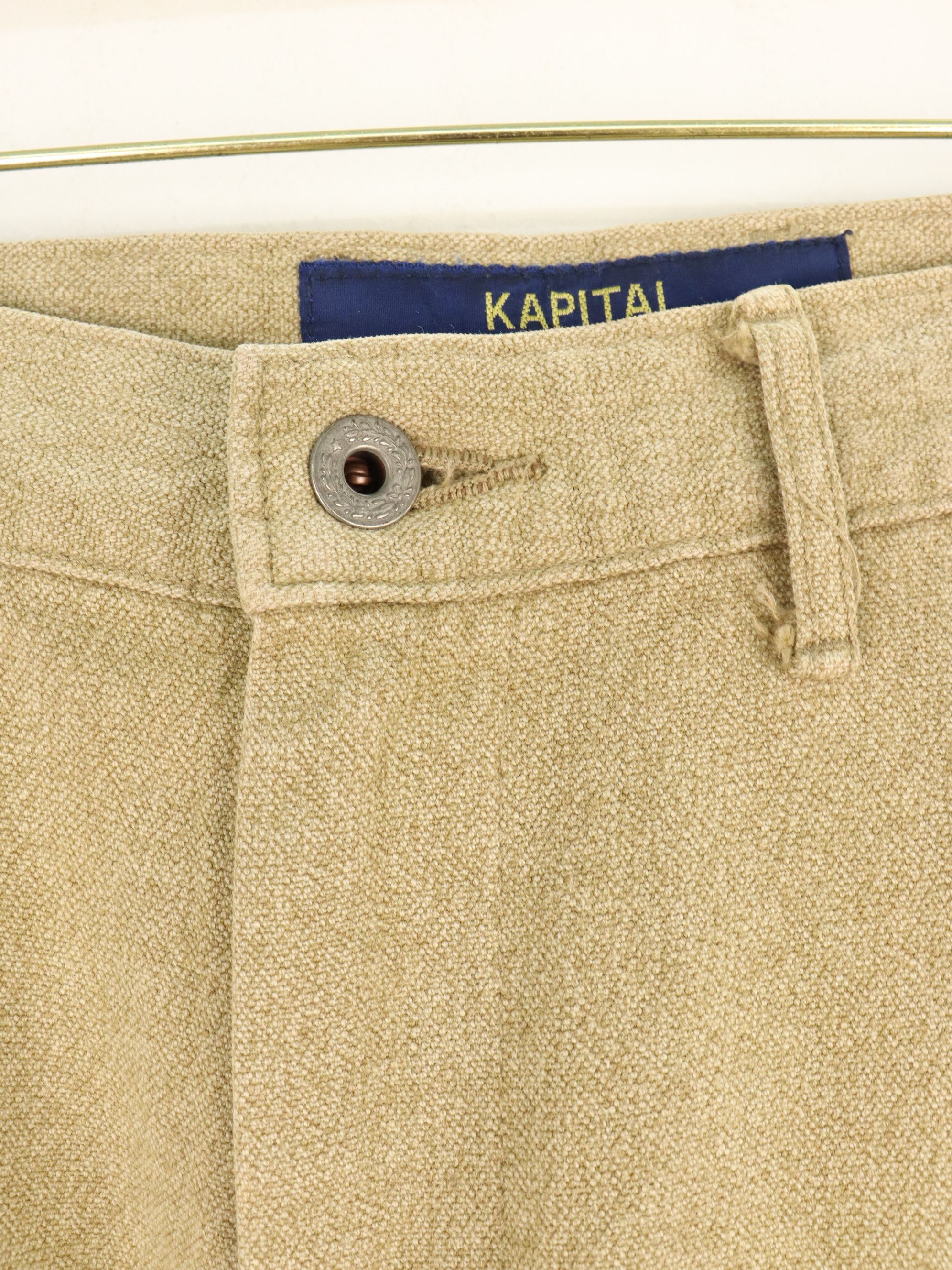 Kapital KAPITAL Leather Trim Pouch Rare Pant Size US 29 - 9 Thumbnail