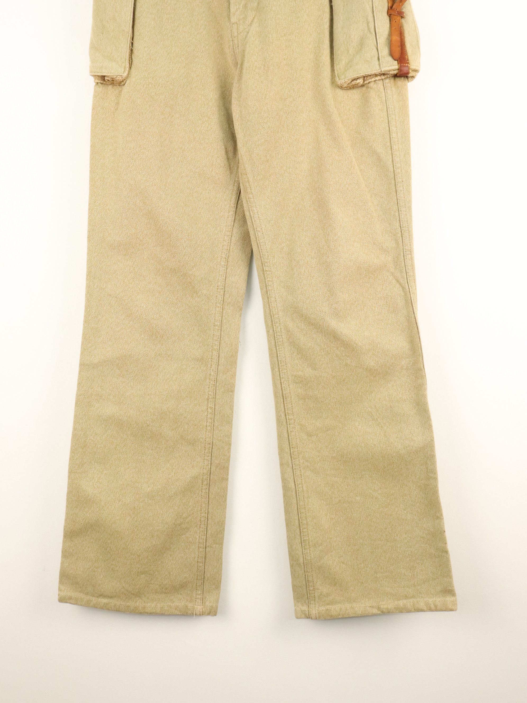 Kapital KAPITAL Leather Trim Pouch Rare Pant Size US 29 - 10 Thumbnail