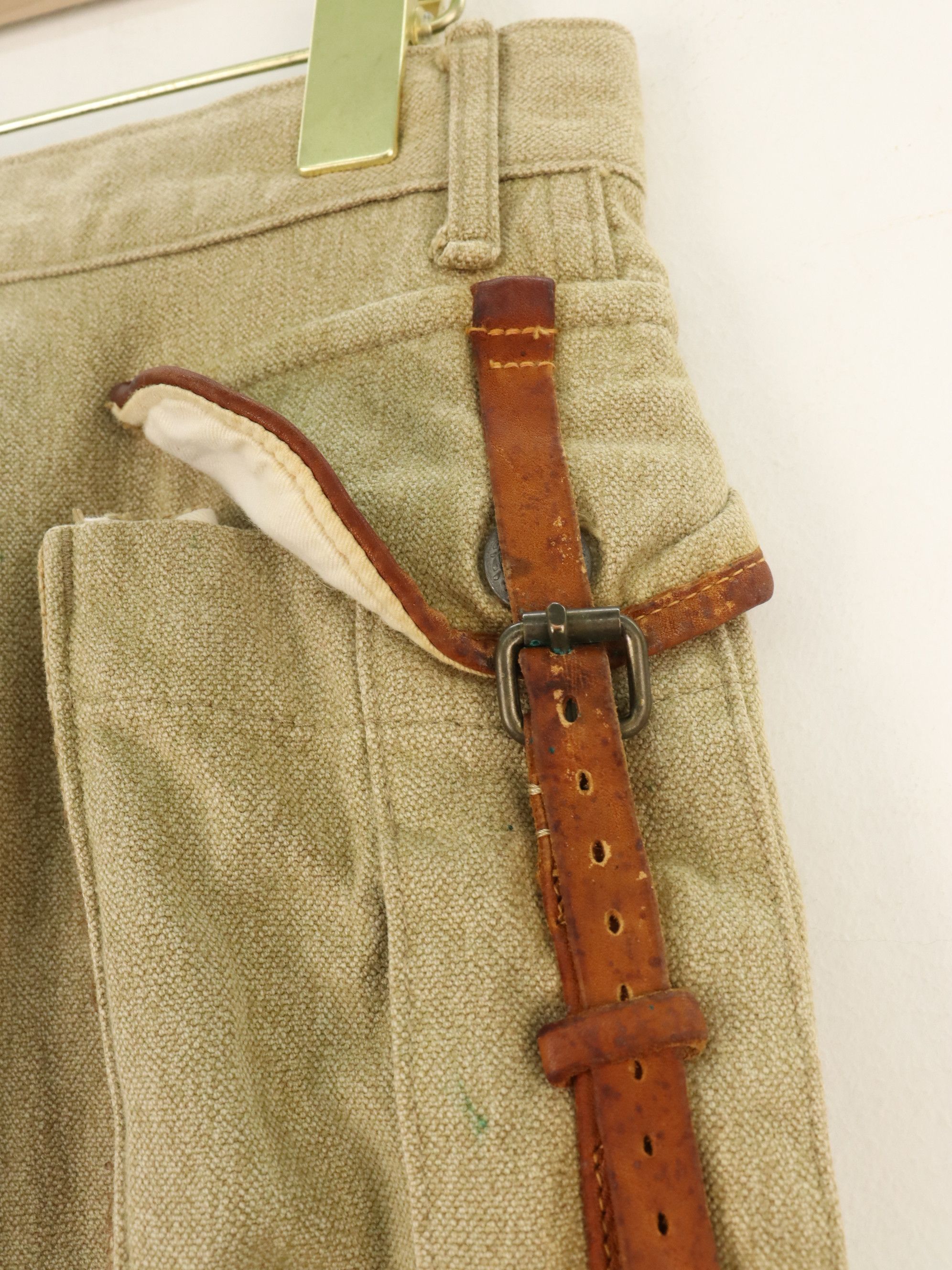 Kapital KAPITAL Leather Trim Pouch Rare Pant Size US 29 - 12 Thumbnail