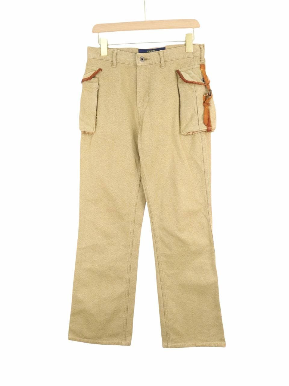 Kapital KAPITAL Leather Trim Pouch Rare Pant Size US 29 - 2 Thumbnail