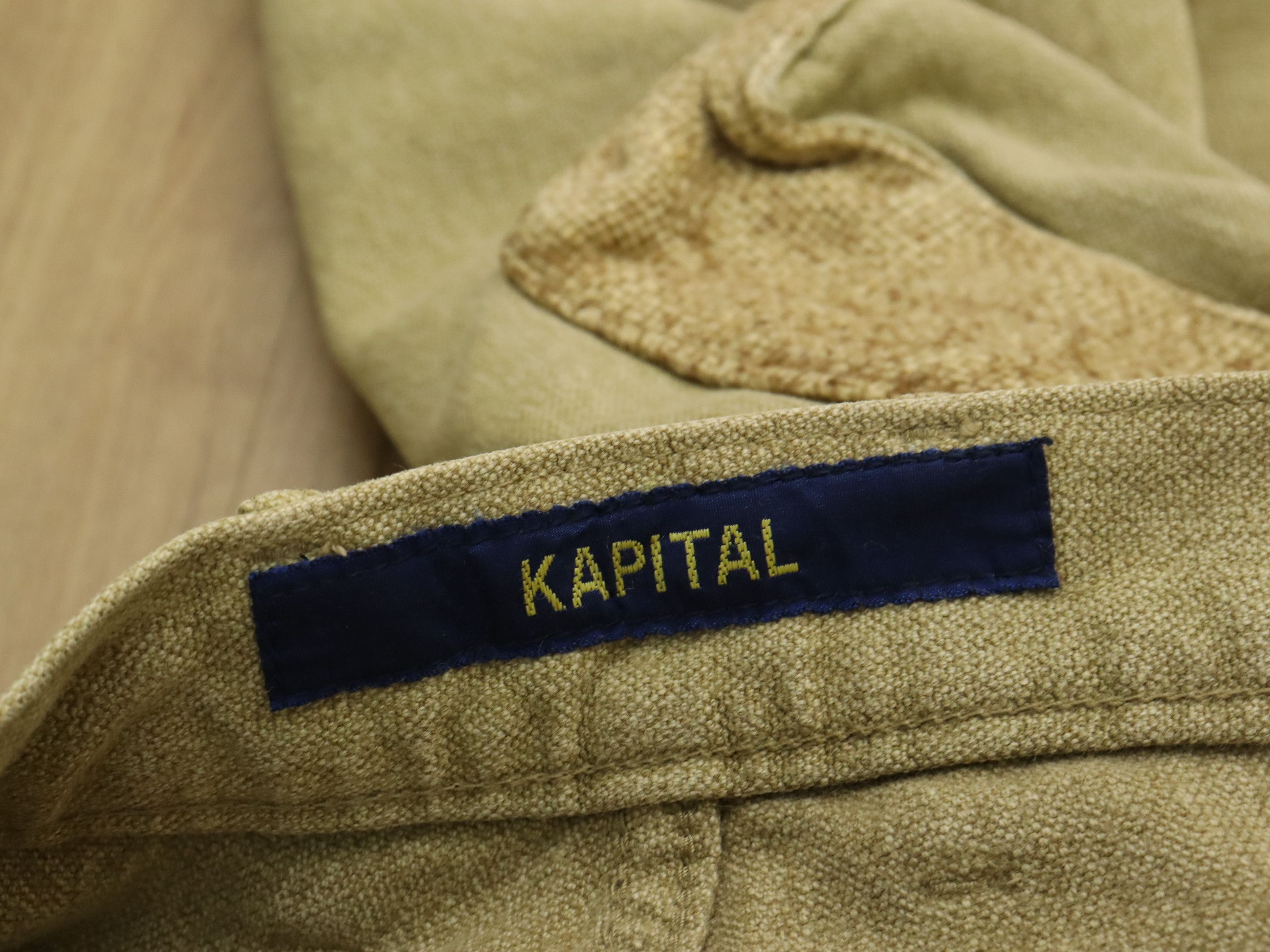 Kapital KAPITAL Leather Trim Pouch Rare Pant Size US 29 - 17 Thumbnail