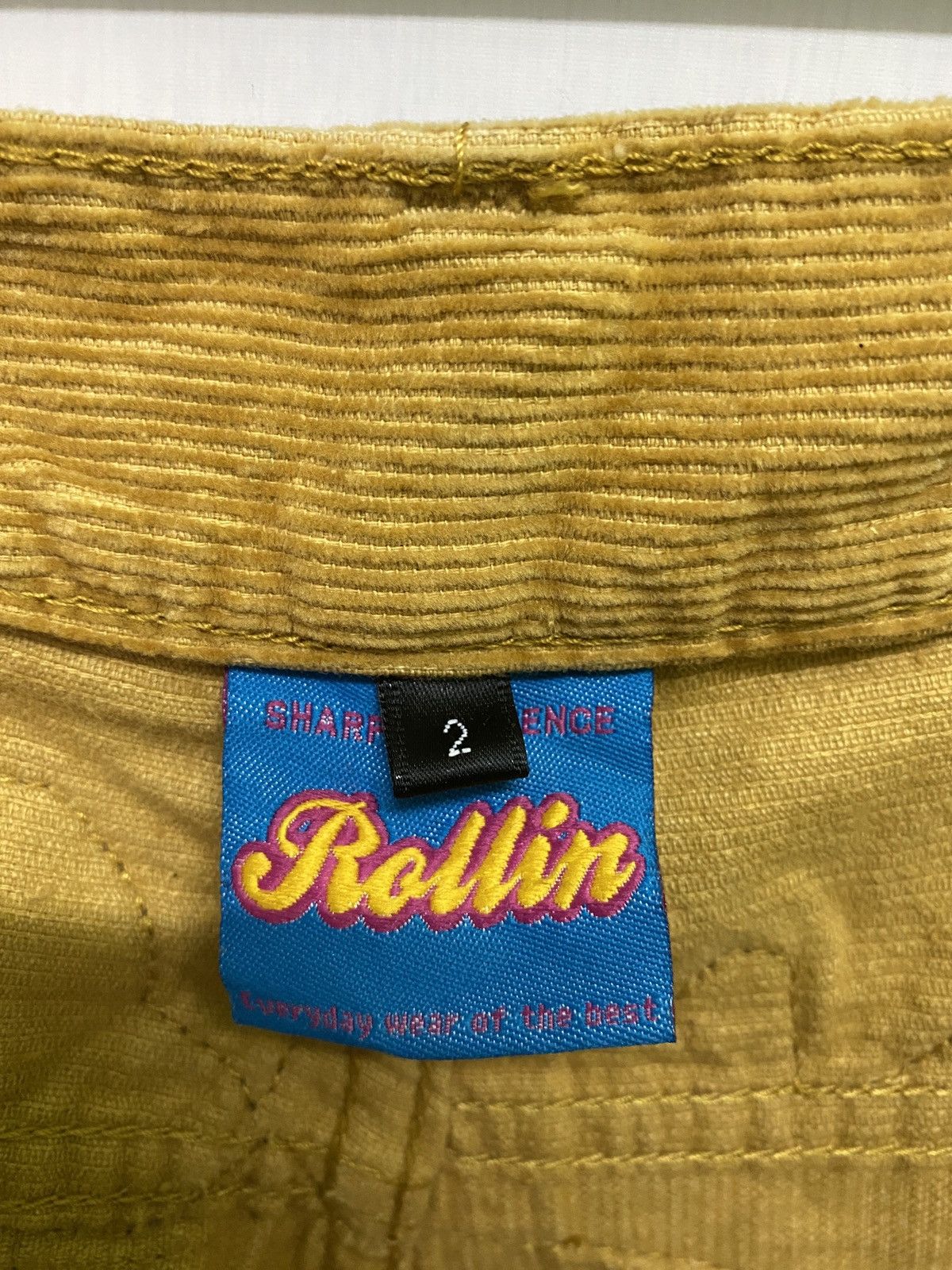 Designer × Japanese Brand Japanese Brand Rollin Corduroy Low Rise Patches Pants Size US 32 / EU 48 - 14 Thumbnail