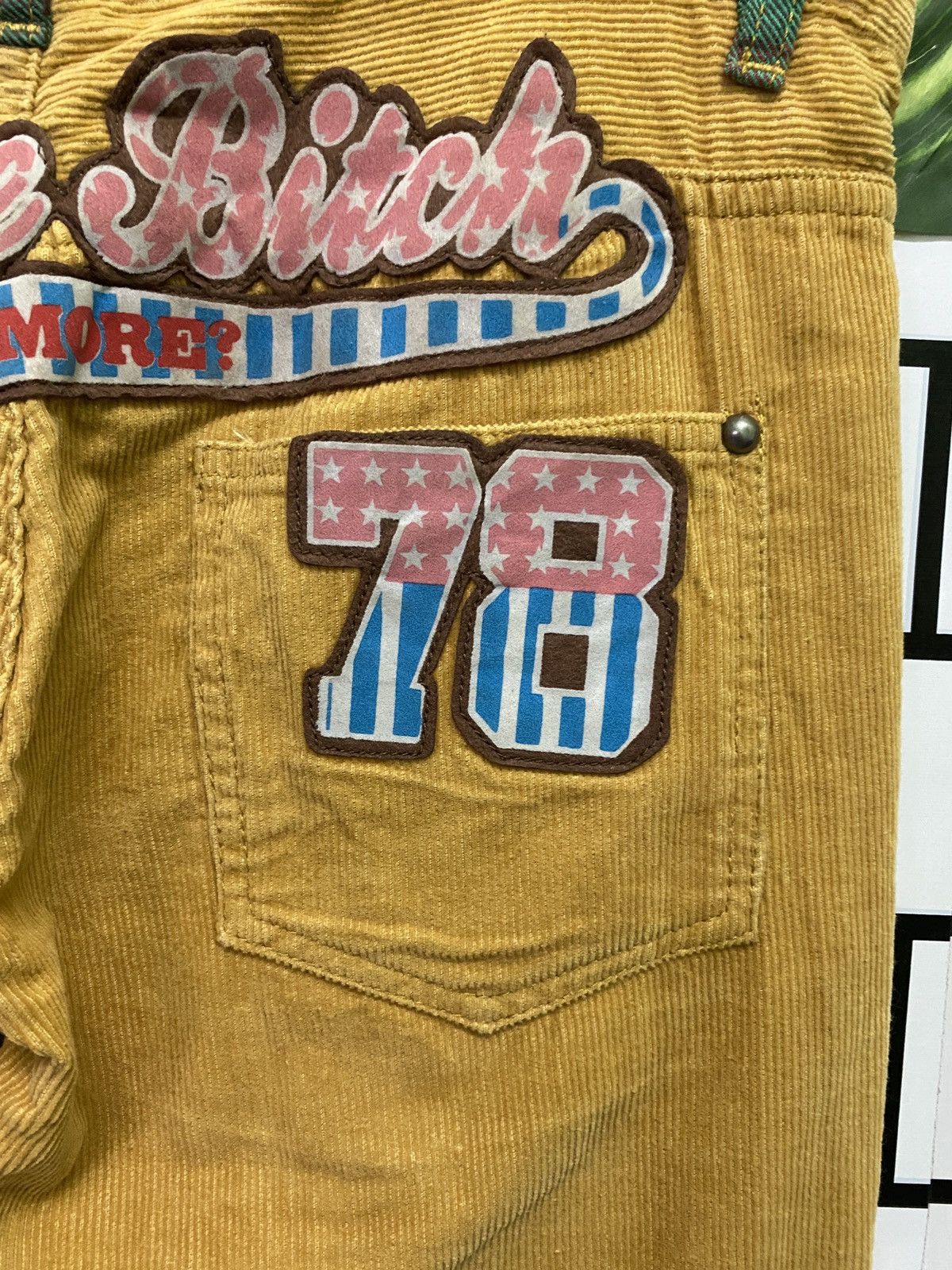 Designer × Japanese Brand Japanese Brand Rollin Corduroy Low Rise Patches Pants Size US 32 / EU 48 - 11 Thumbnail