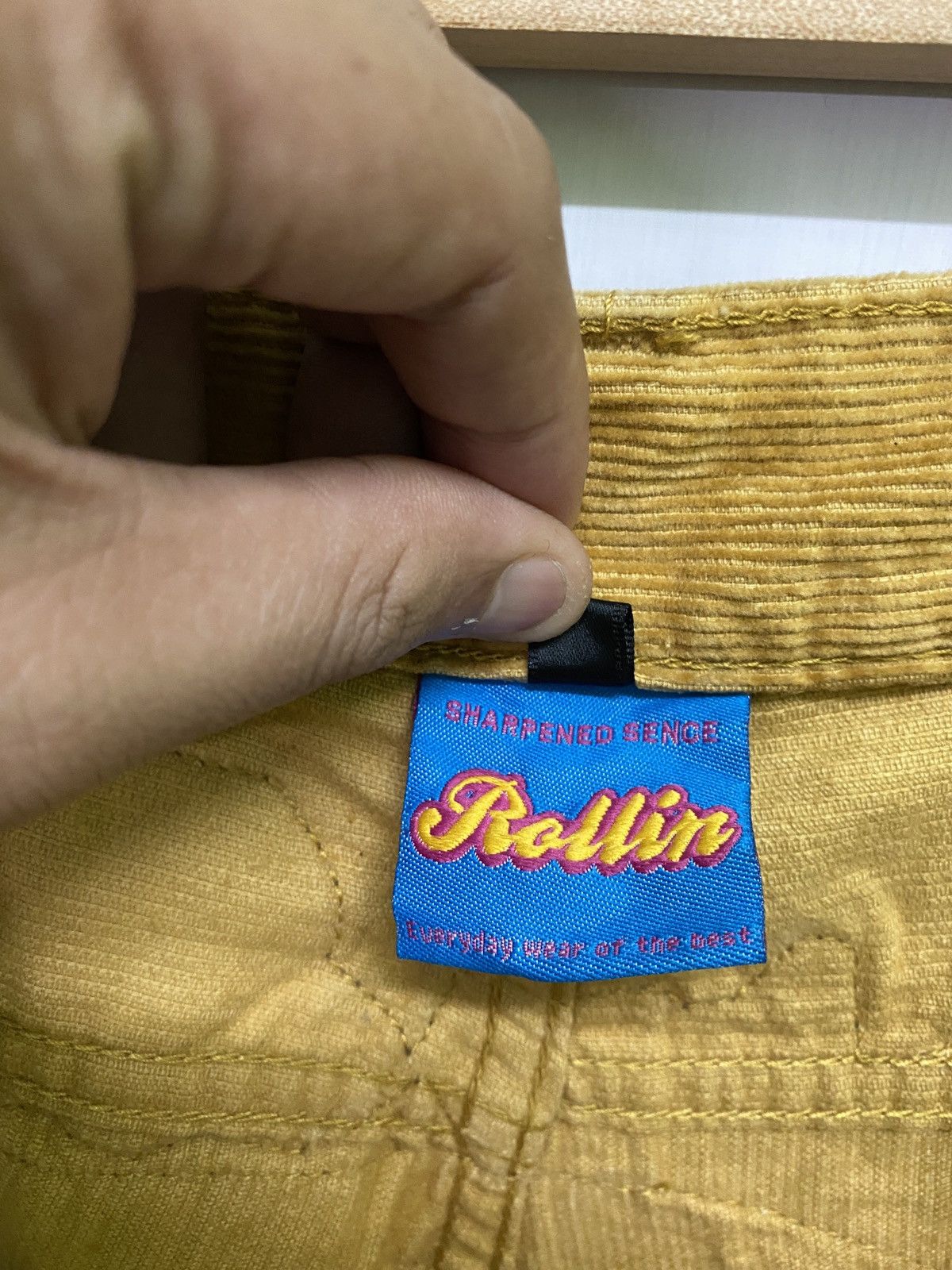 Designer × Japanese Brand Japanese Brand Rollin Corduroy Low Rise Patches Pants Size US 32 / EU 48 - 15 Thumbnail
