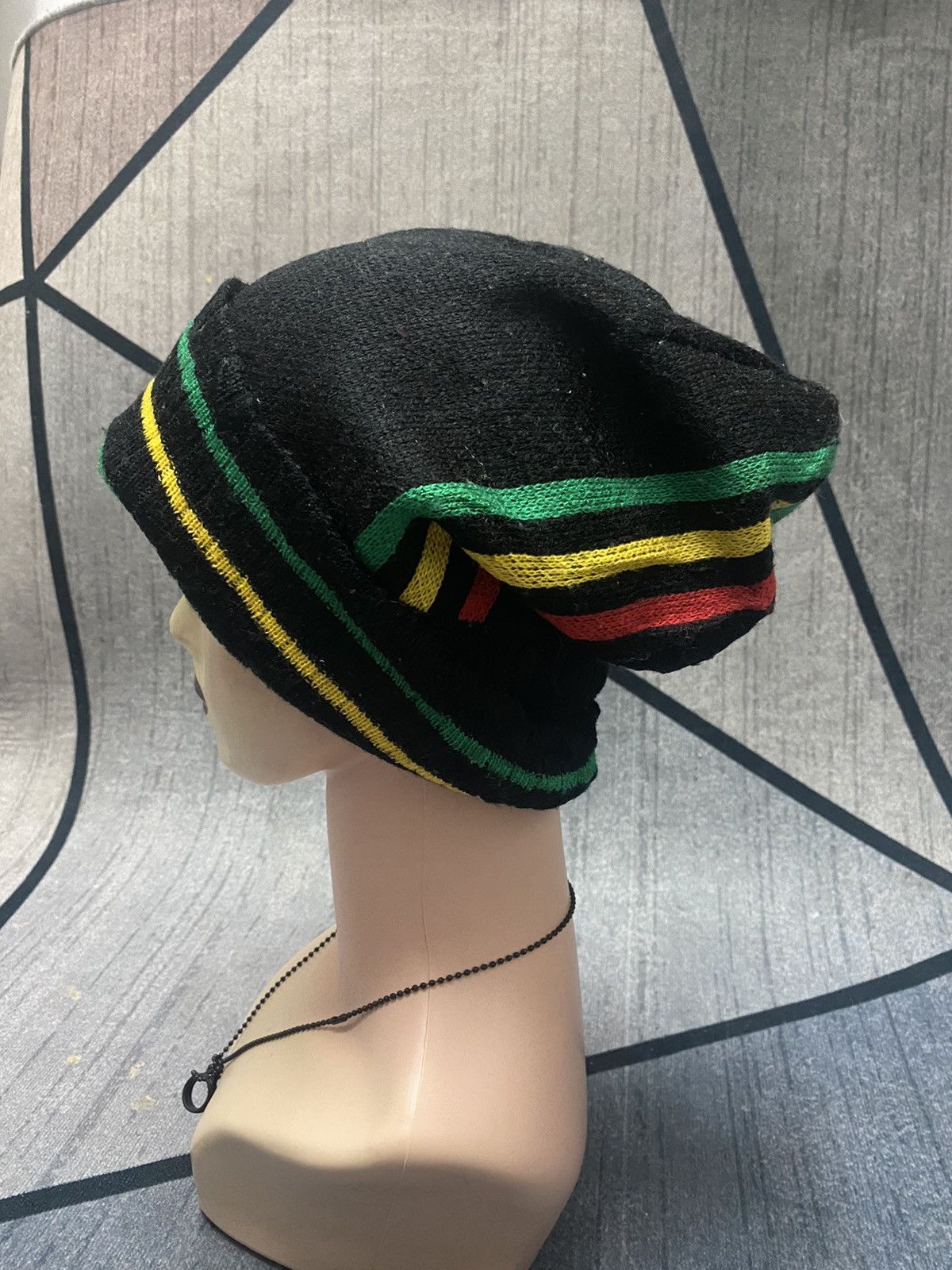 Adidas Adidas Rasta Embroidered Logo Beanie Hat Size ONE SIZE - 4 Thumbnail