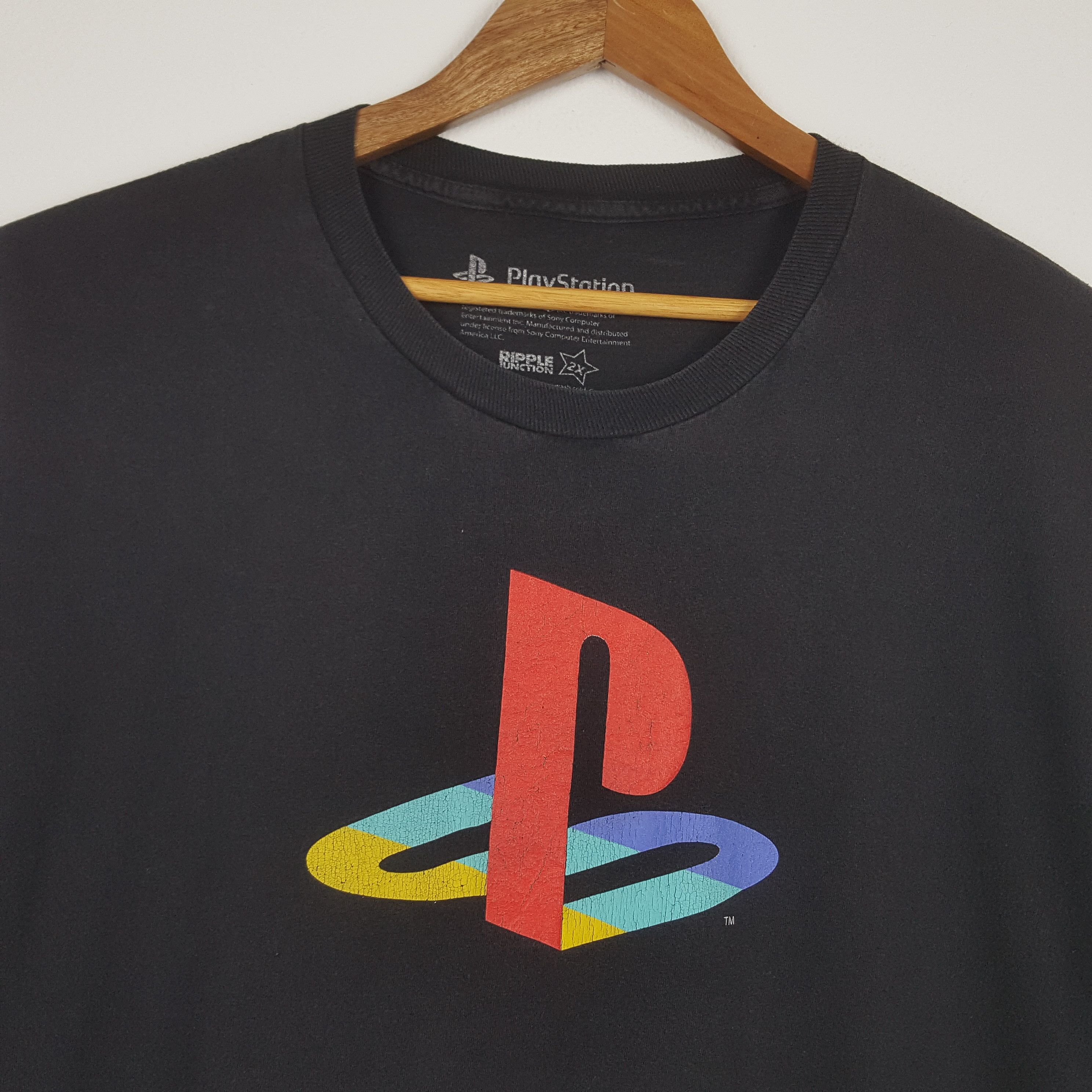 Playstation × Vintage Vintage PlayStation Big Logo SONY game t-shirt Size US XXL / EU 58 / 5 - 5 Thumbnail