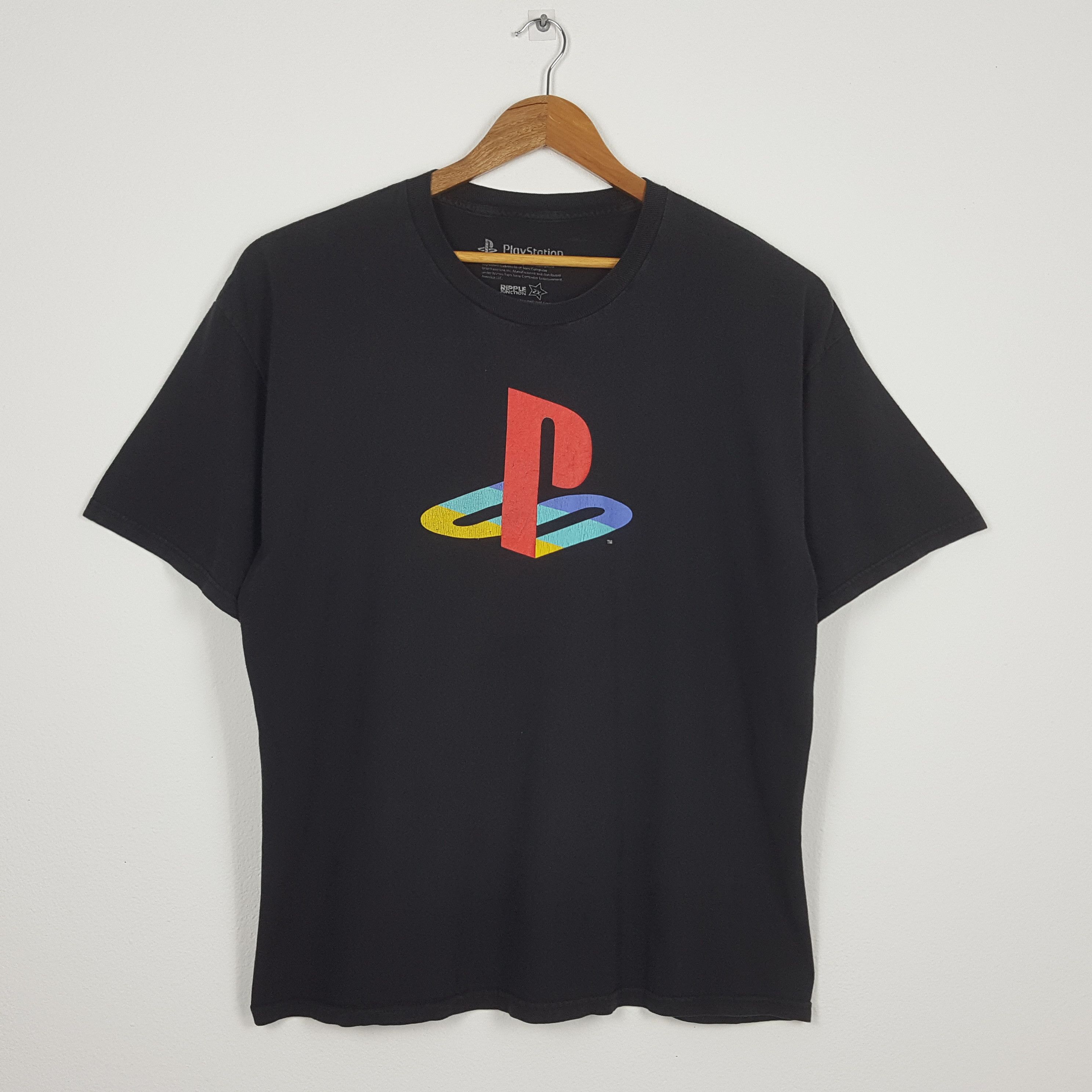 Playstation × Vintage Vintage PlayStation Big Logo SONY game t-shirt Size US XXL / EU 58 / 5 - 1 Thumbnail