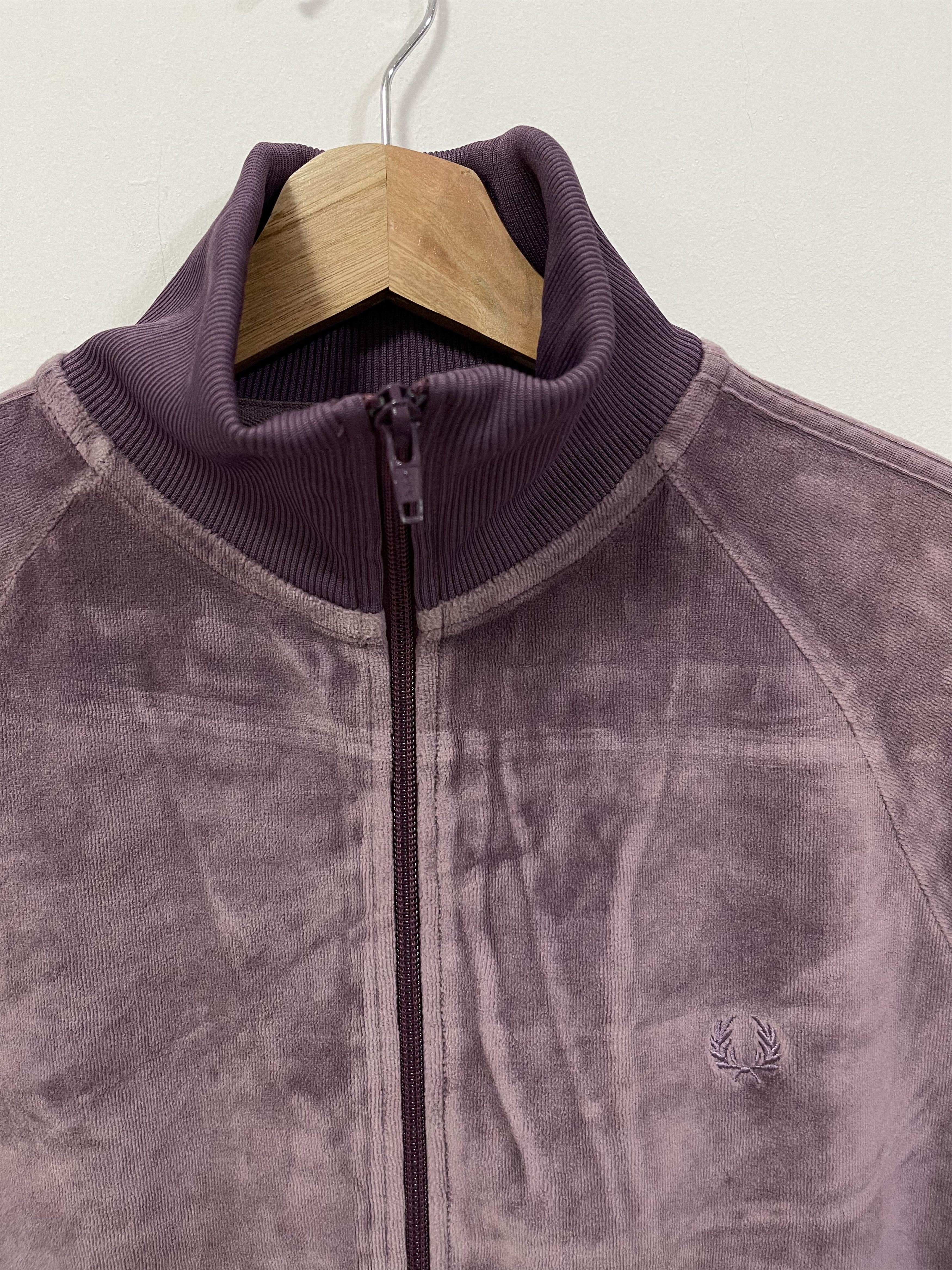 Fred Perry × Seditionaries × Vintage Vintage Fred Perry Mini Logo Embroidery Velvet Size US S / EU 44-46 / 1 - 2 Thumbnail