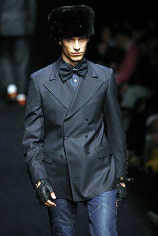Denis Simachev GRAIL! Double breasted blazer.Like Saint Laurent or Dior Size 40R - 1 Thumbnail