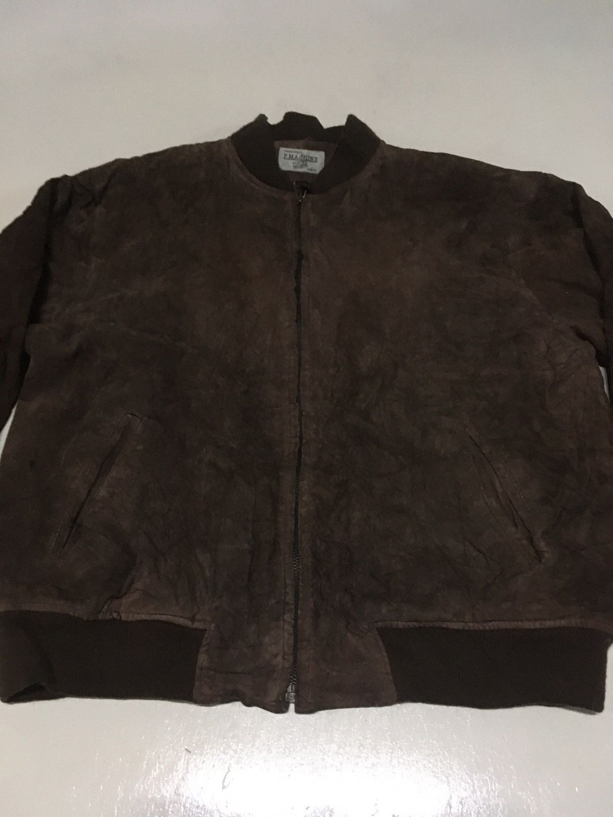 Vintage Vintage flaying machine suede leather flannel inner JACKET Size US M / EU 48-50 / 2 - 5 Thumbnail
