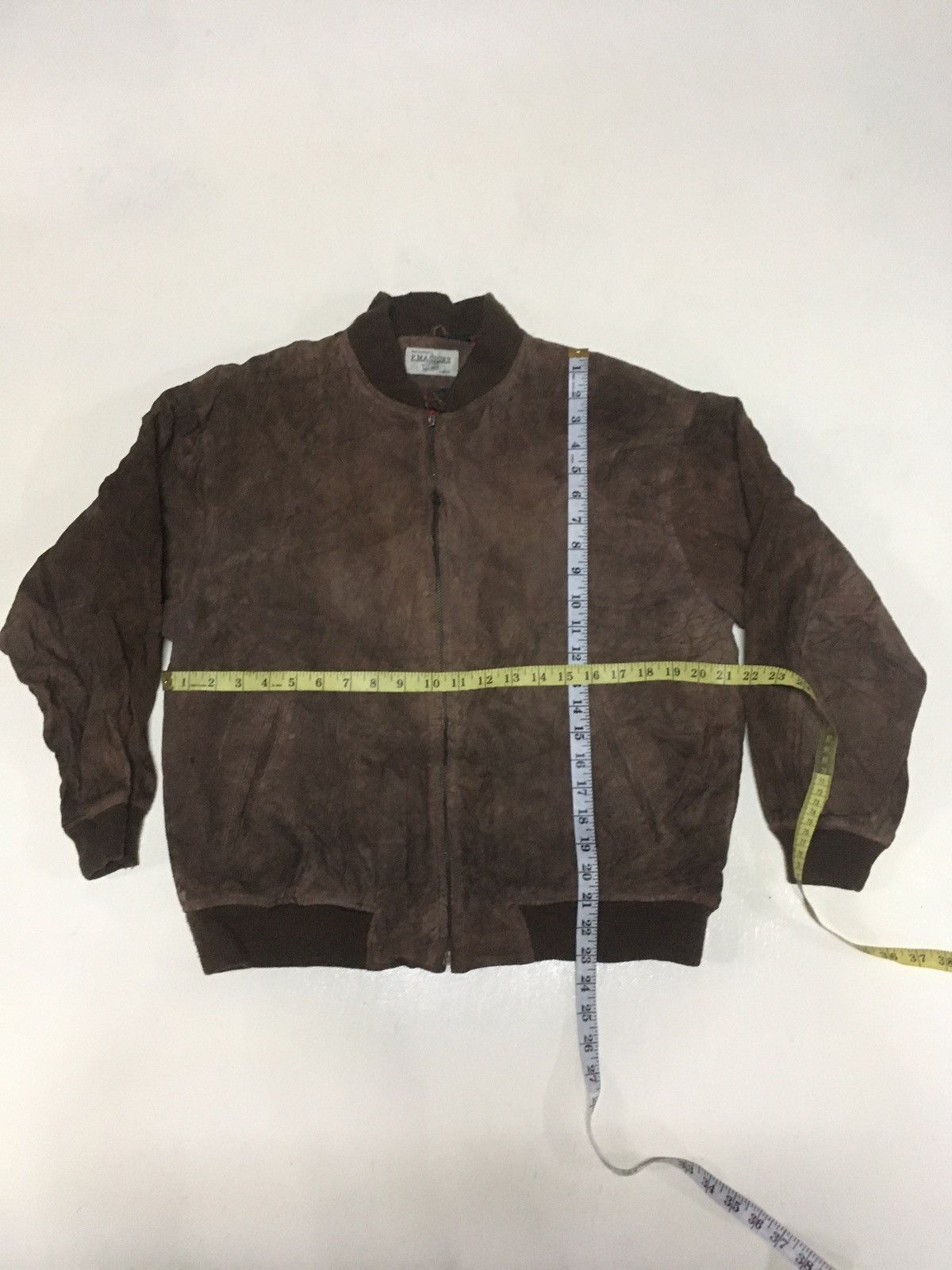 Vintage Vintage flaying machine suede leather flannel inner JACKET Size US M / EU 48-50 / 2 - 2 Thumbnail