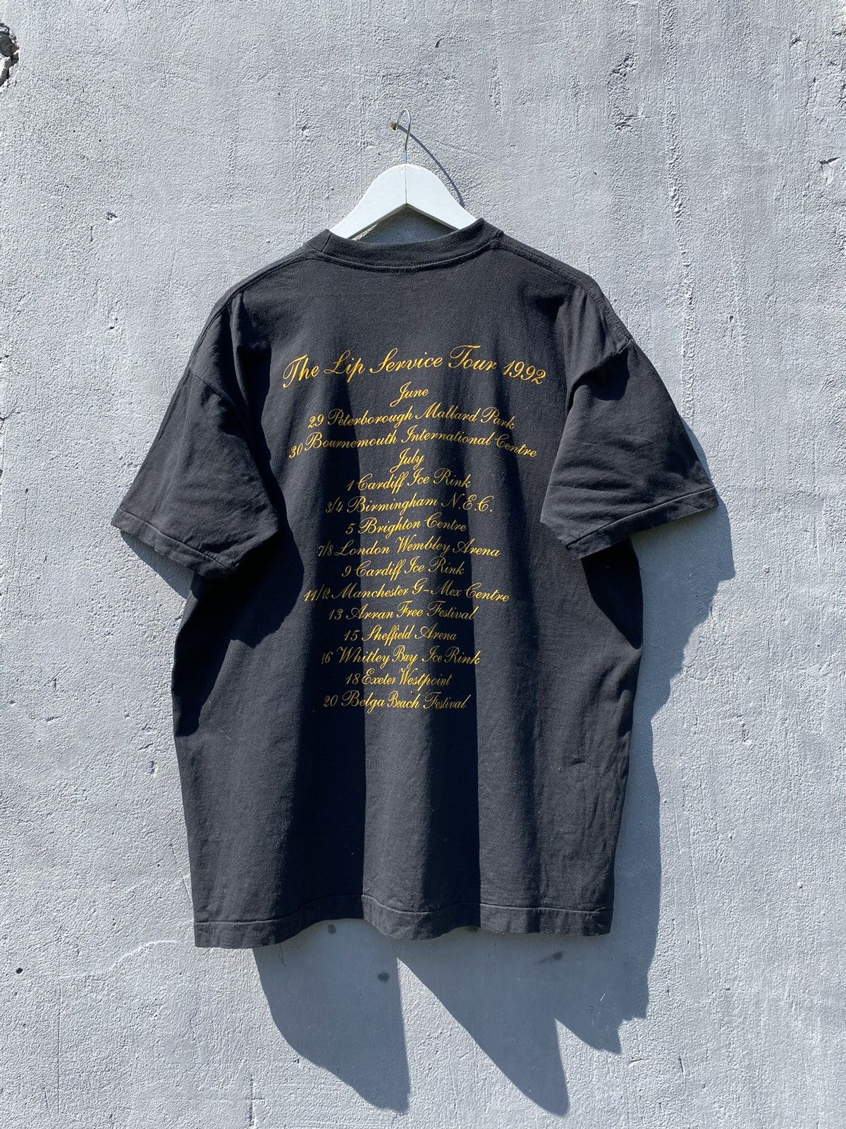 Band Tees VTG 1995 WET WET WET High Of The Happy Side tee Size US XL / EU 56 / 4 - 2 Thumbnail
